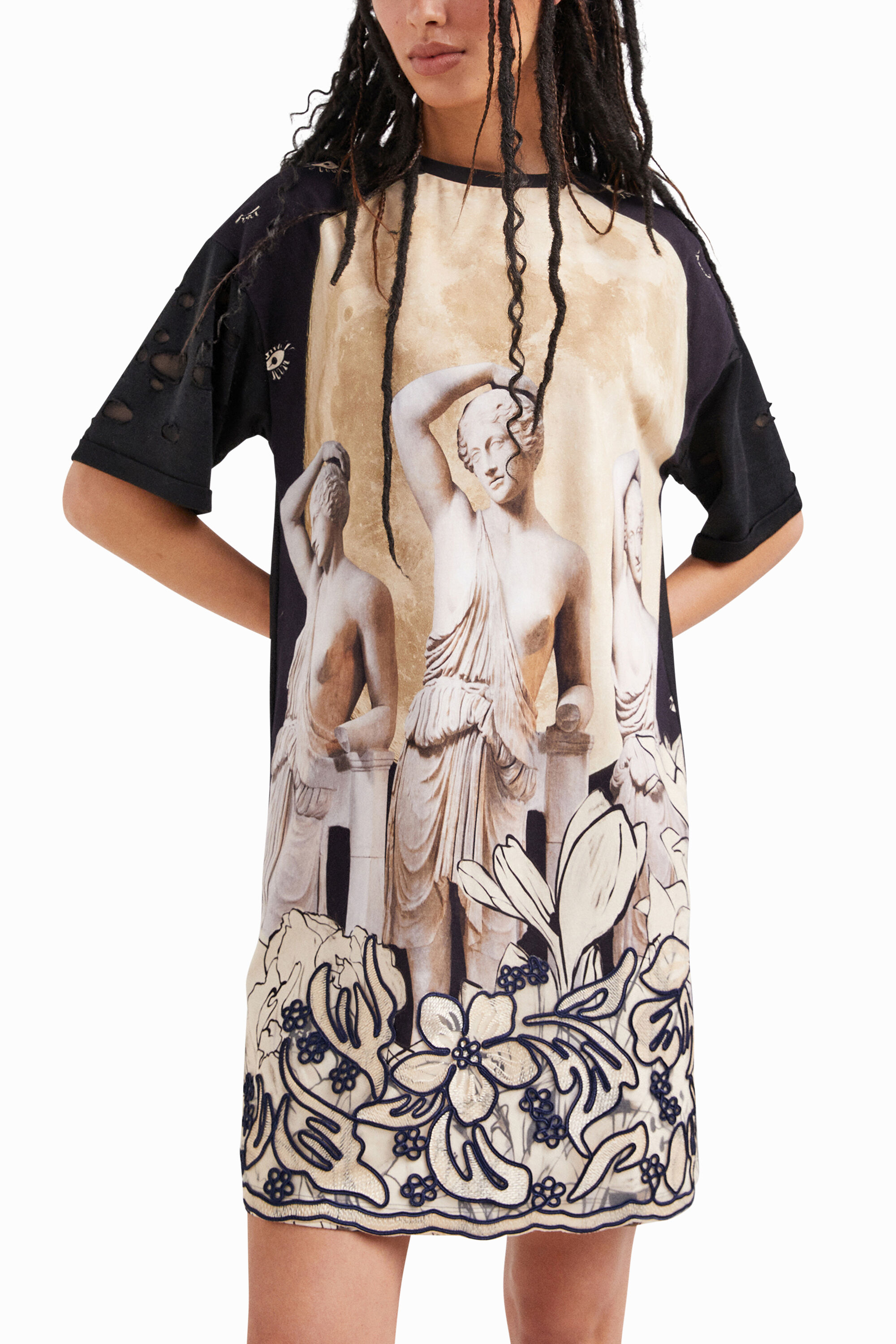 Vestido camiseta Grecia