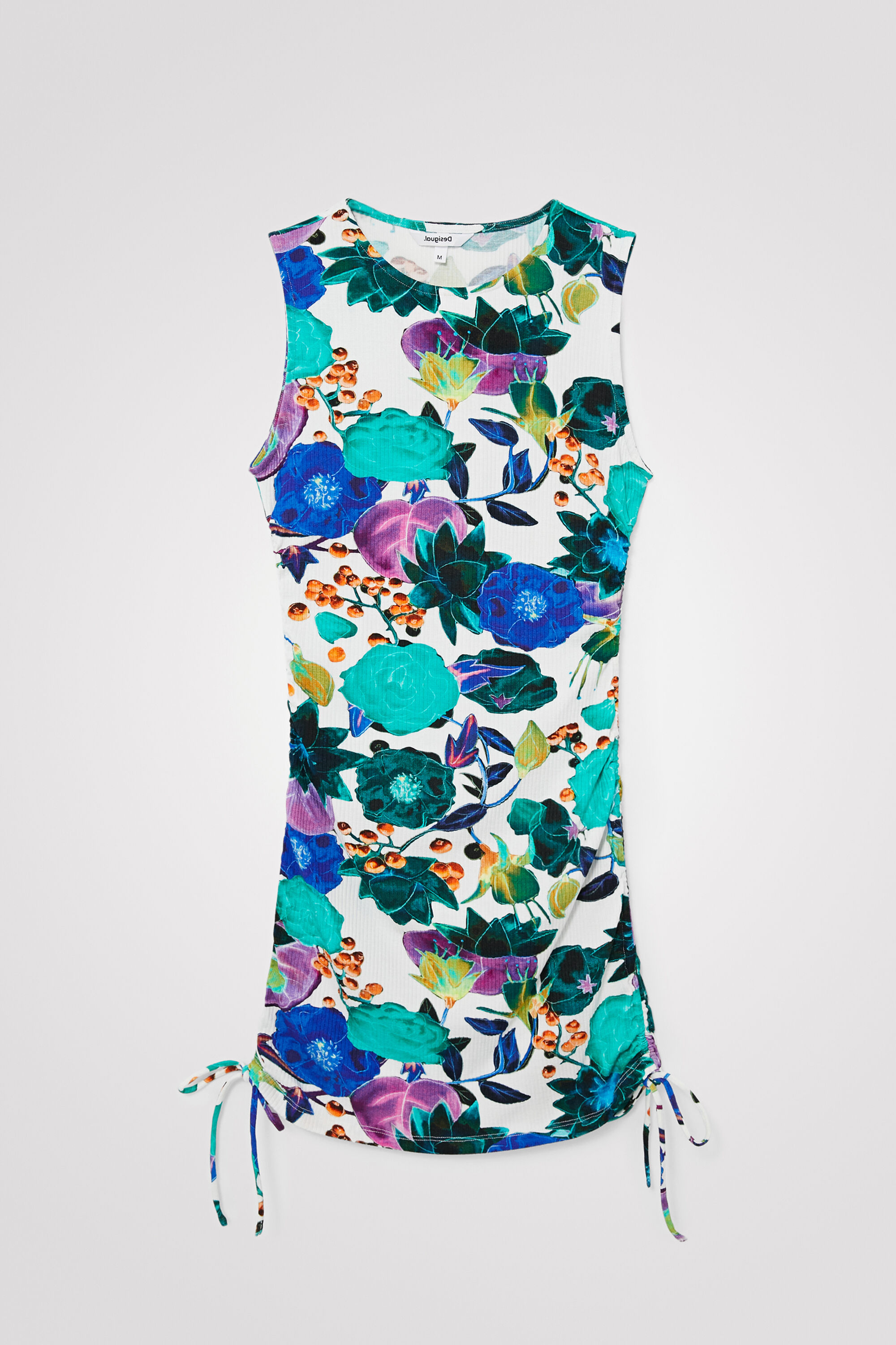 Vestido floral canal&eacute;