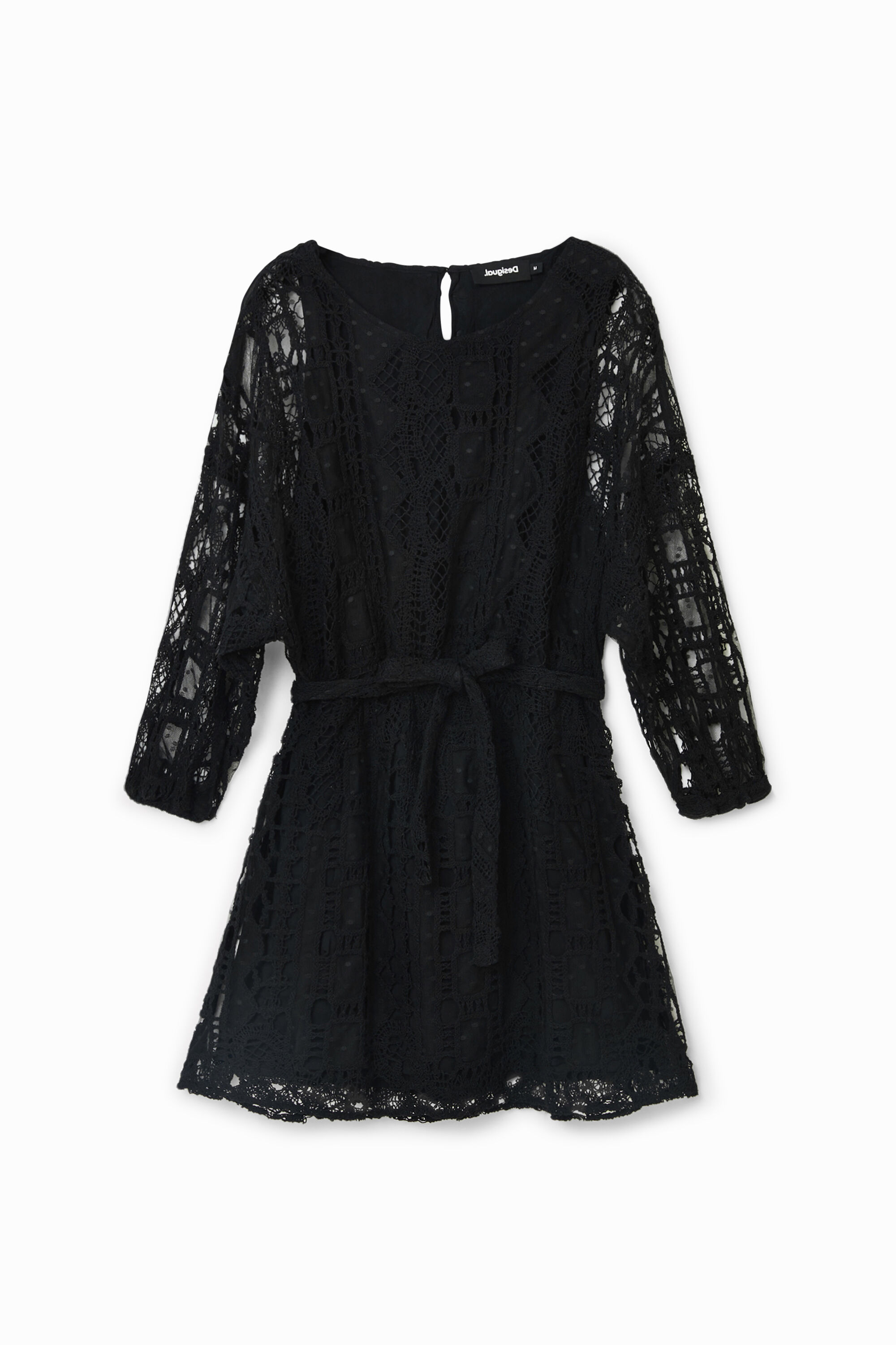 Vestido estilo crochet Johnson Hartig