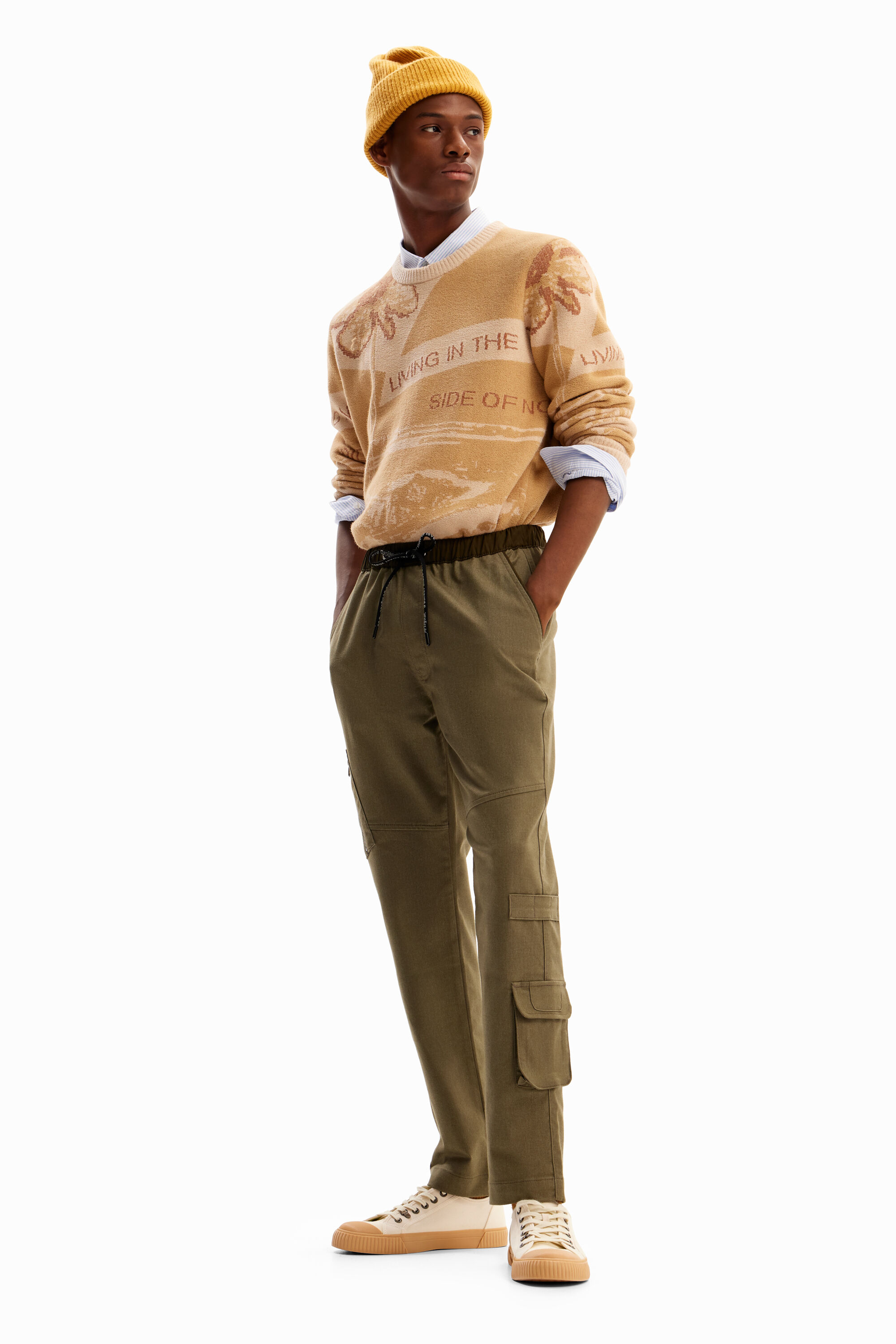 Pantal&oacute;n jogger cargo
