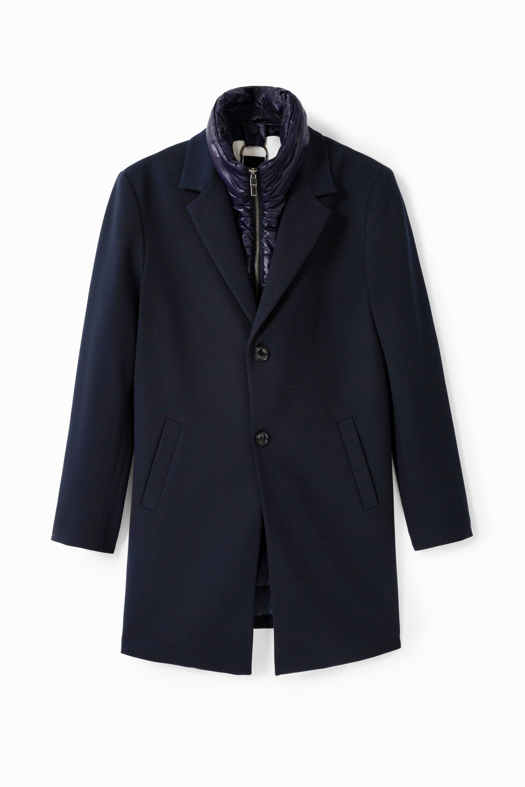 Abrigo chaqueta interior 2 en 1