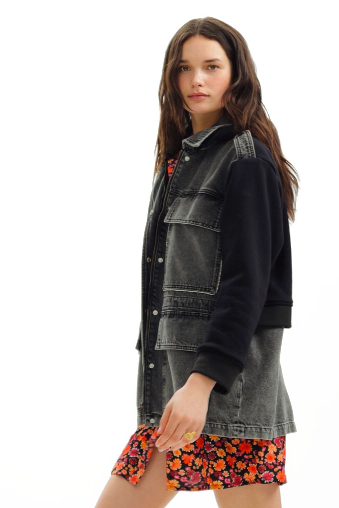 Chaqueta h&iacute;brida 2 en 1