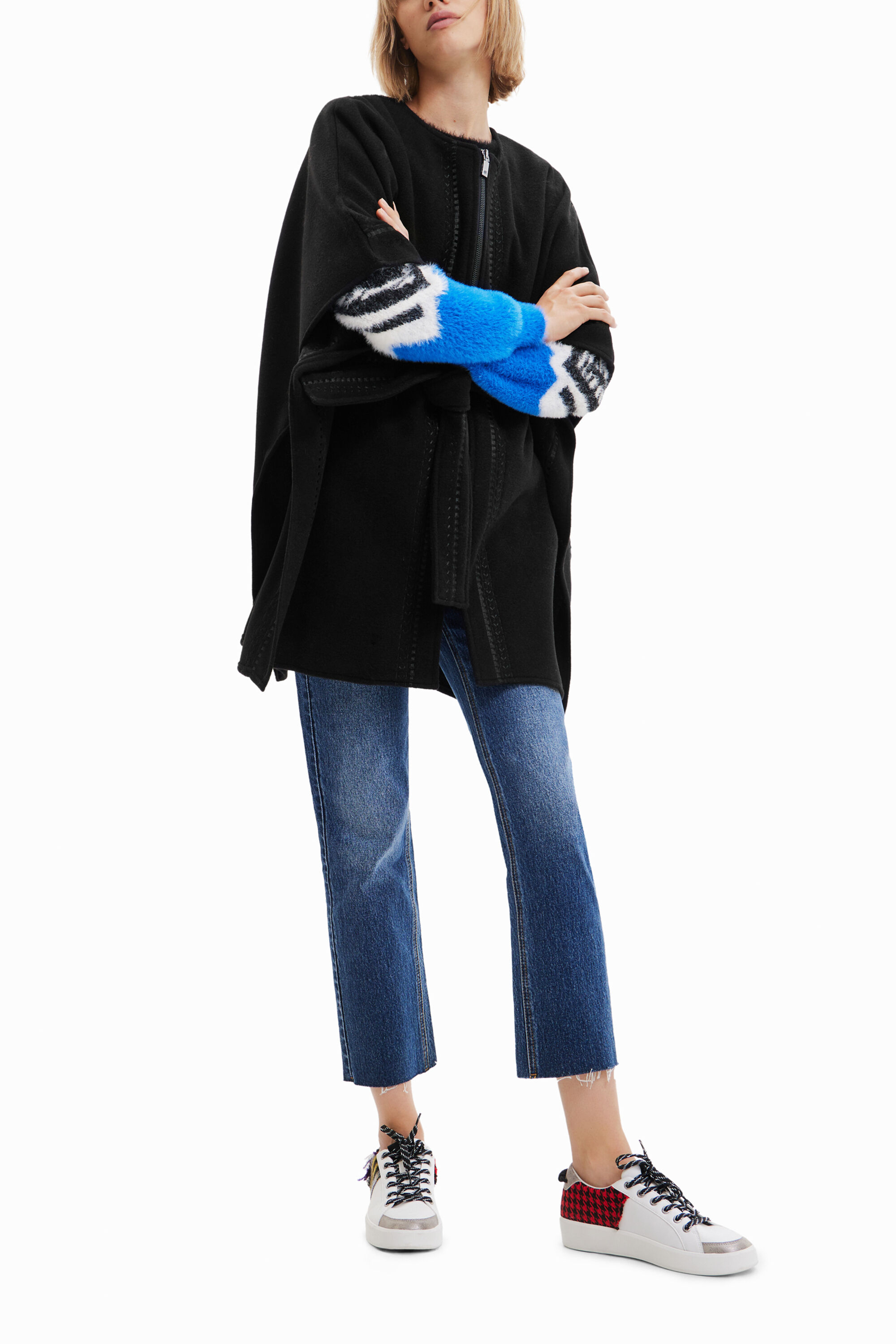 Poncho bordados