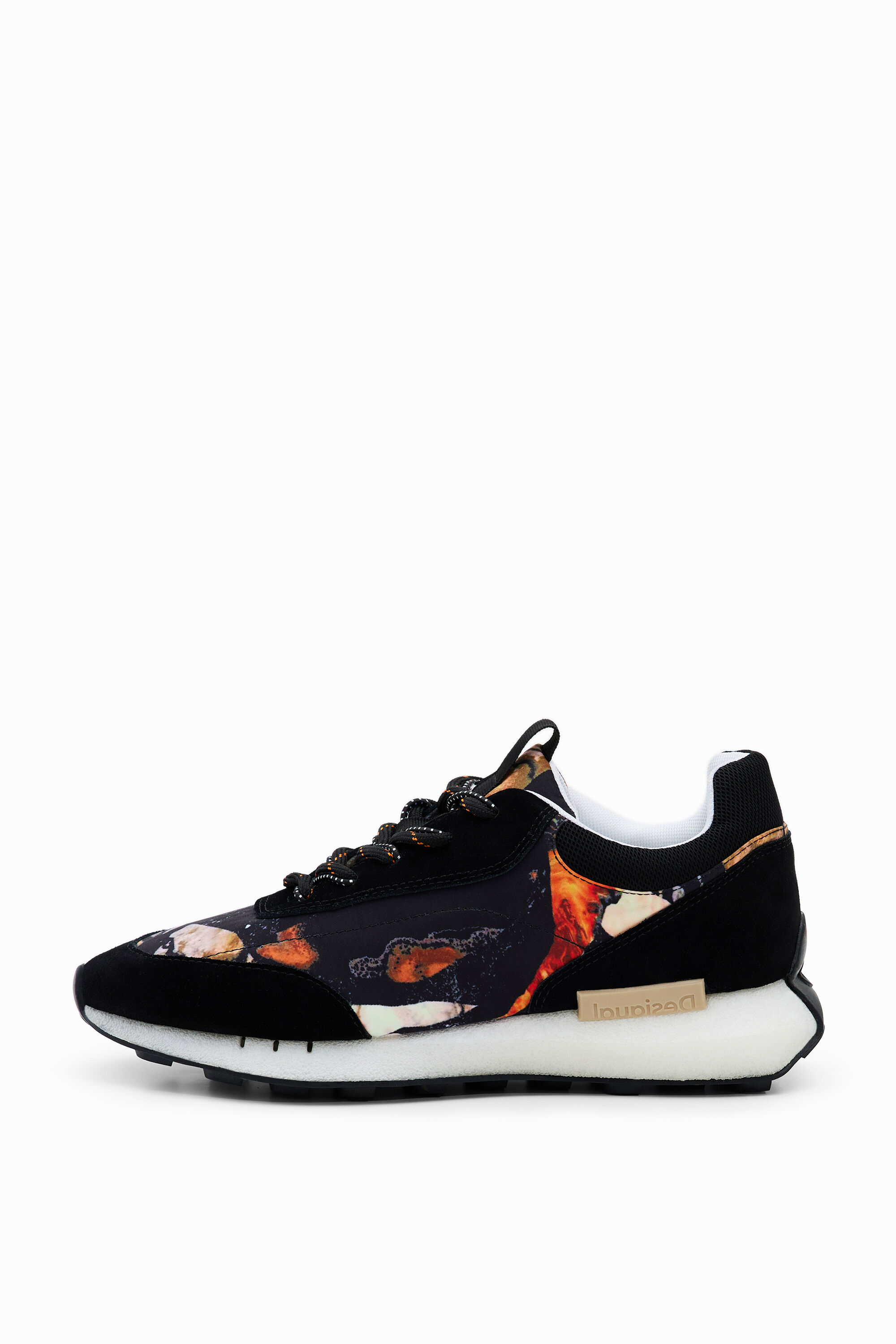 Sneakers runner mineral print