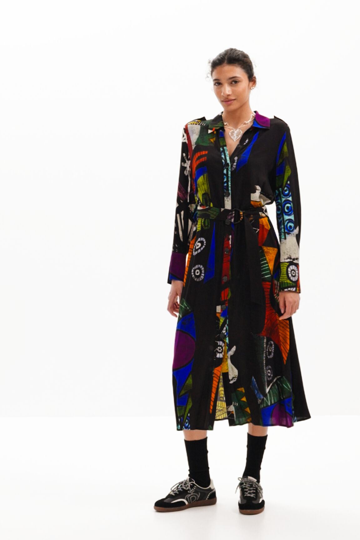 Vestido midi camisero M. Christian Lacroix