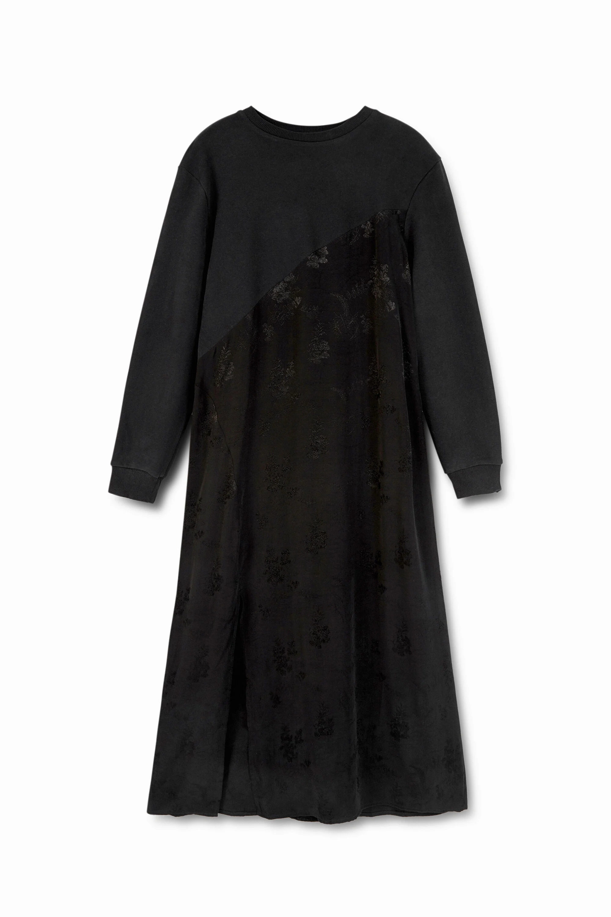 Vestido sudadera midi