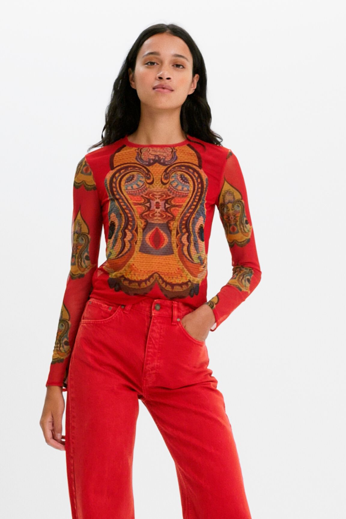 Camiseta tul M. Christian Lacroix