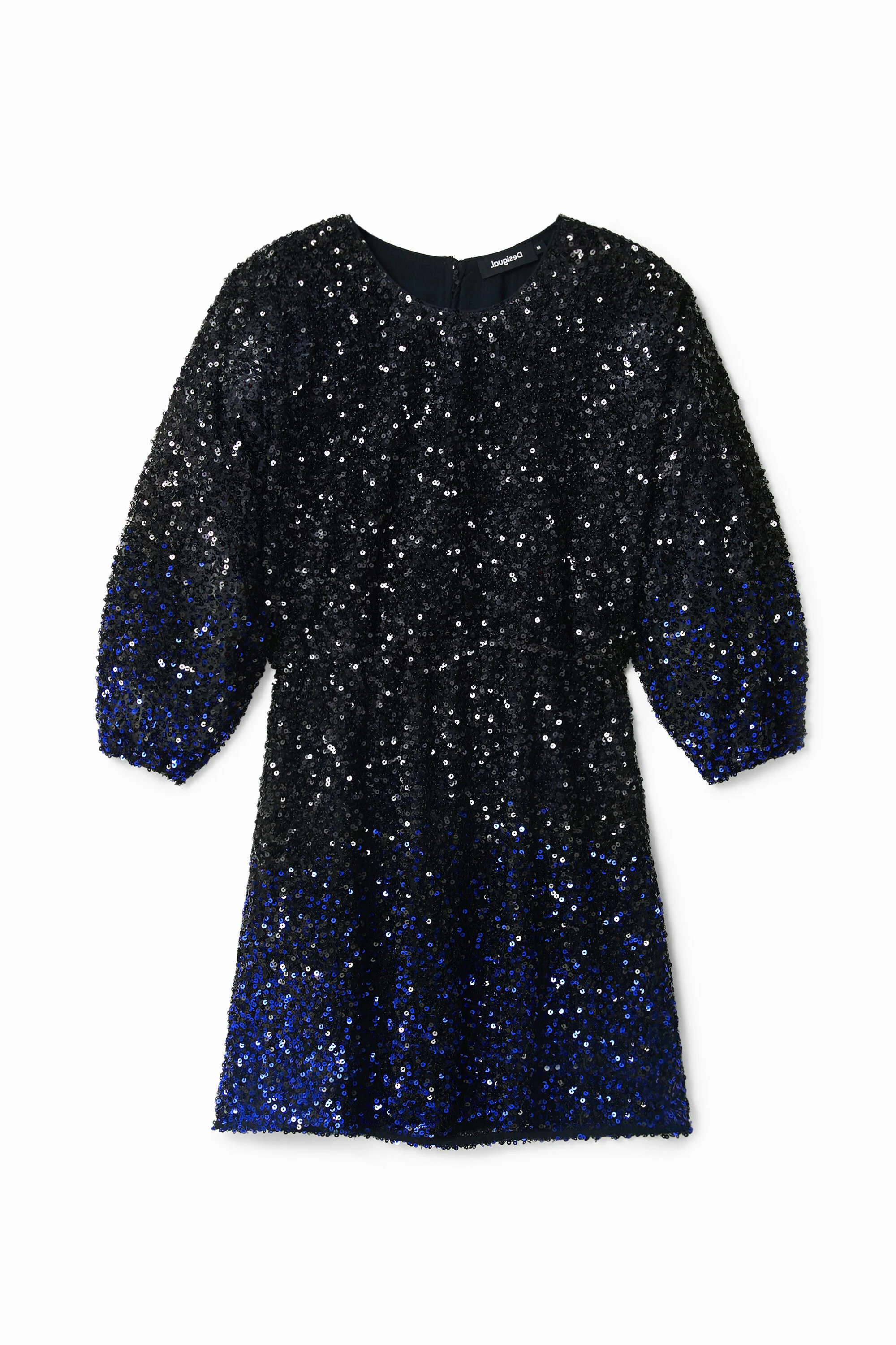 Vestido corto lentejuelas
