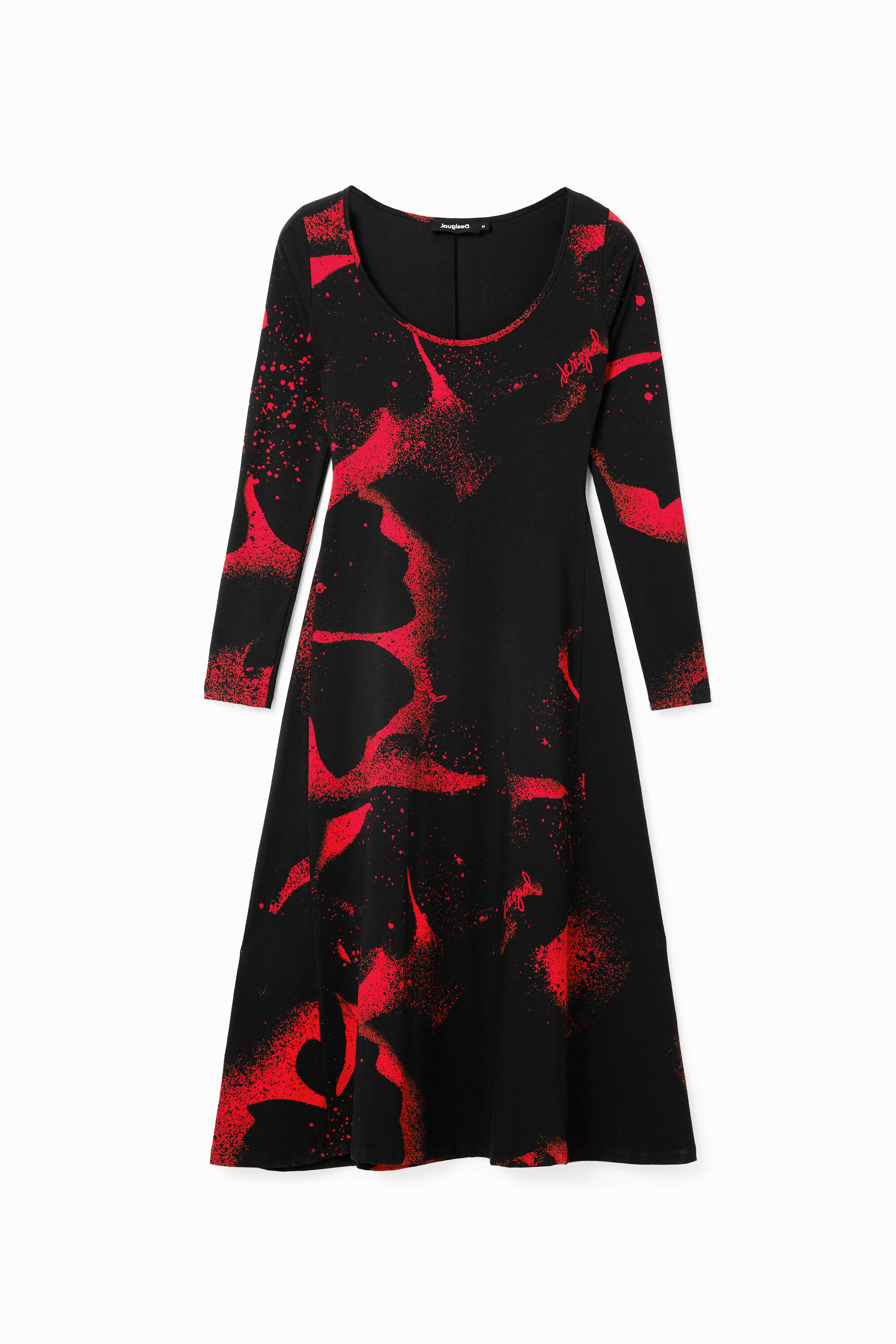 Vestido midi arty
