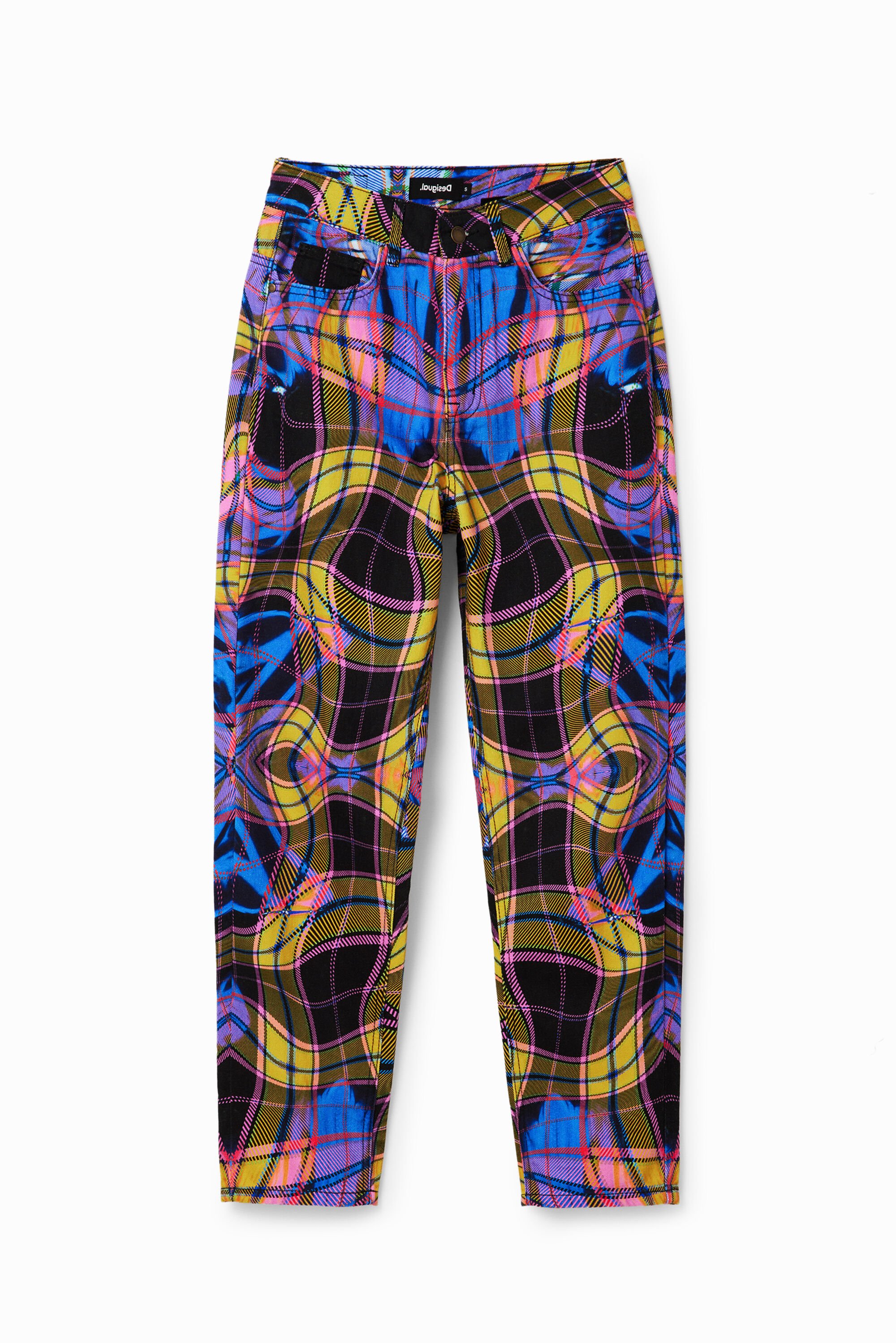 Pantal&oacute;n Mum cuadros Mar&iacute;a Escot&eacute;