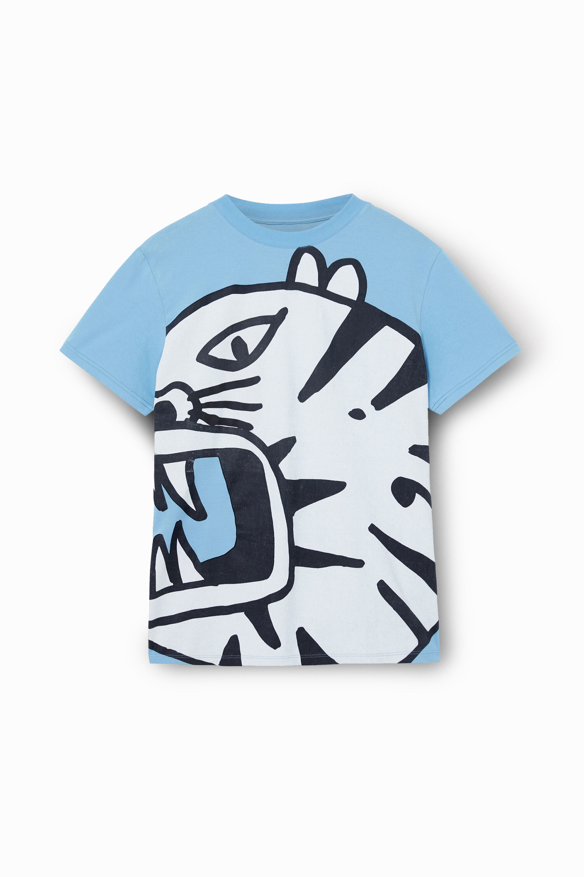Camiseta tigre 100% algod&oacute;n