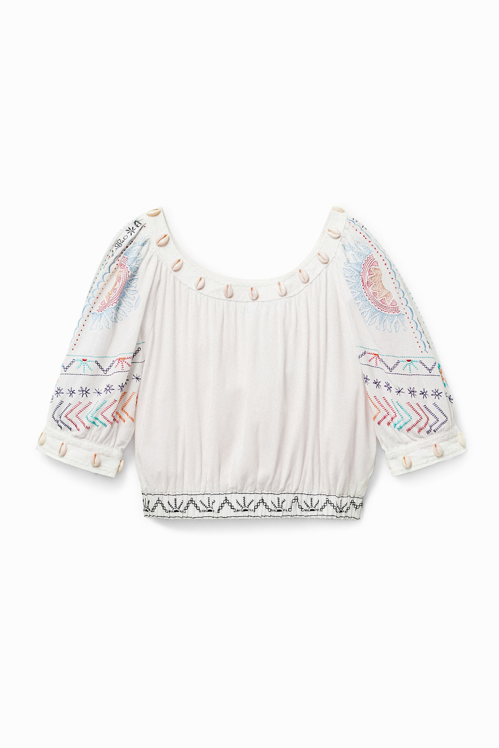 Blusa cropped