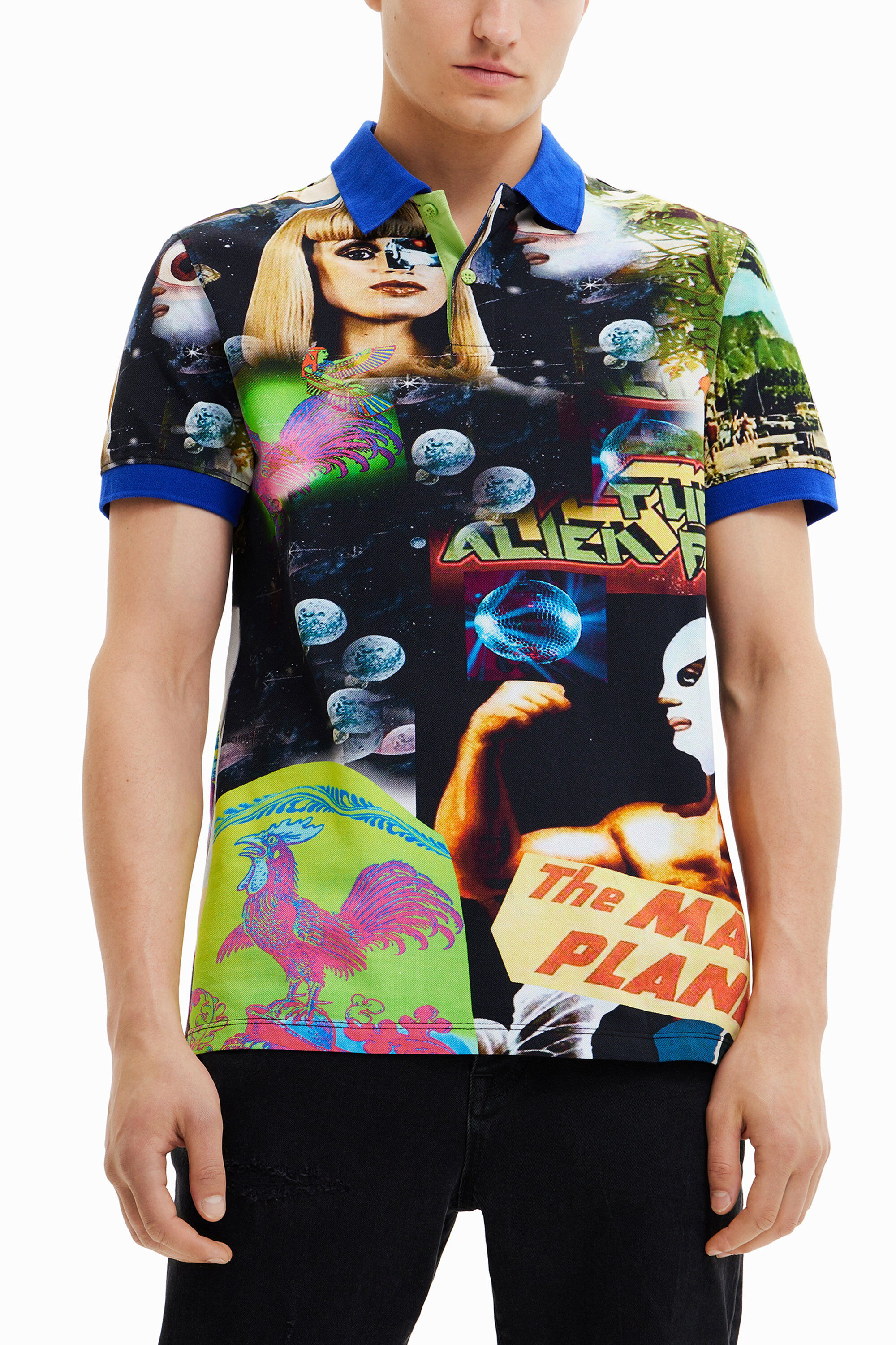 Polo collage aliens