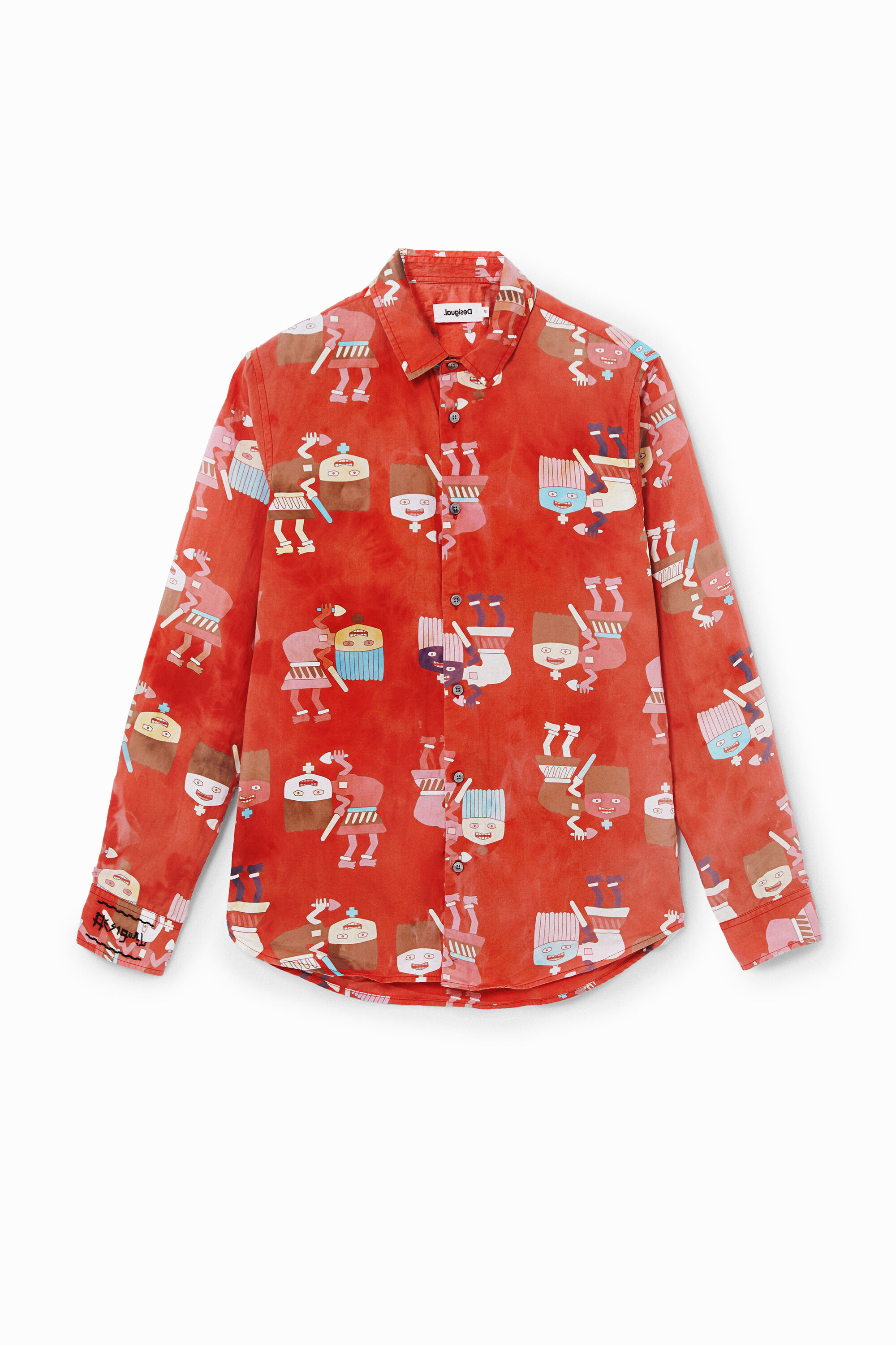 Camisa estampado washed