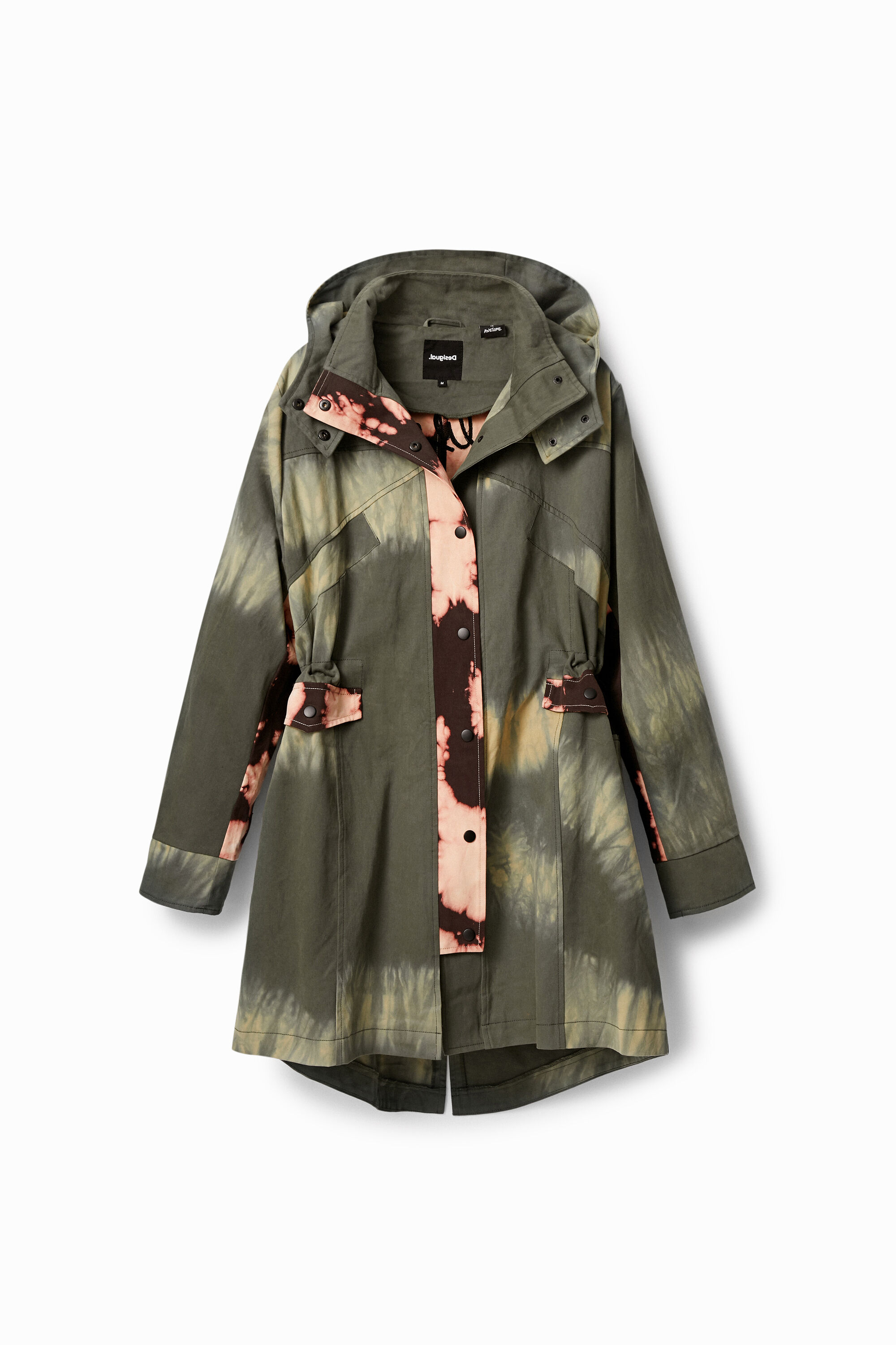 Parka tie-dye