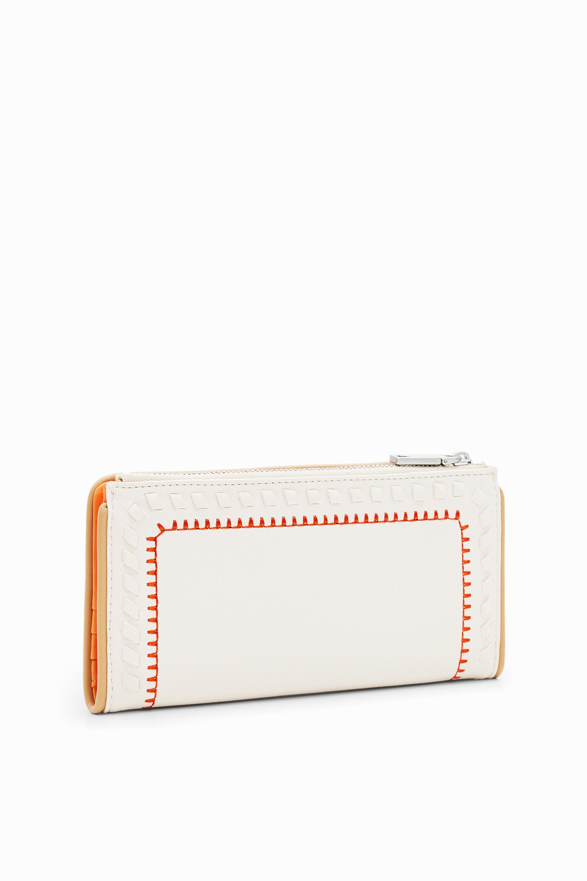 Cartera L bordada
