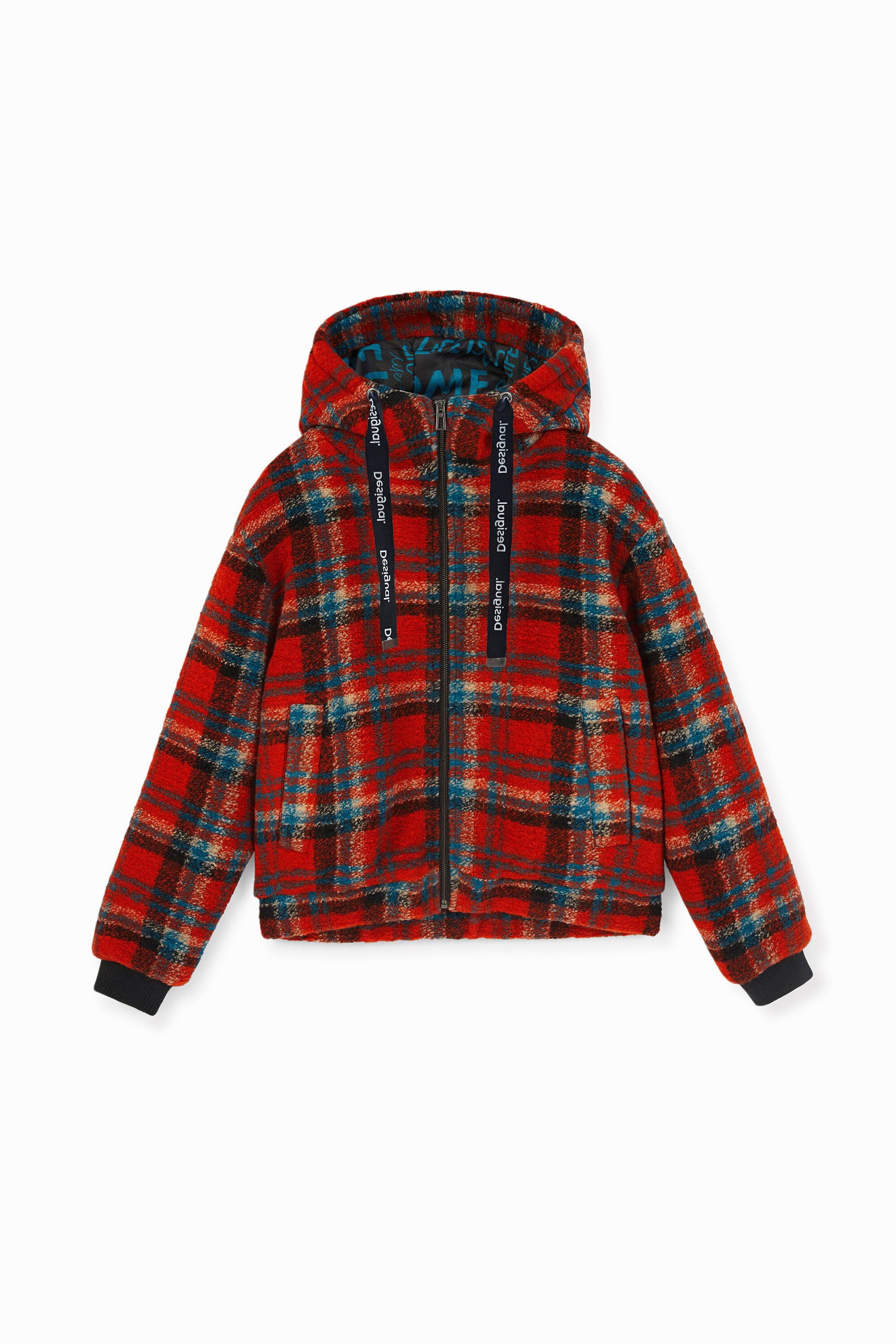 Chaqueta oversize capucha