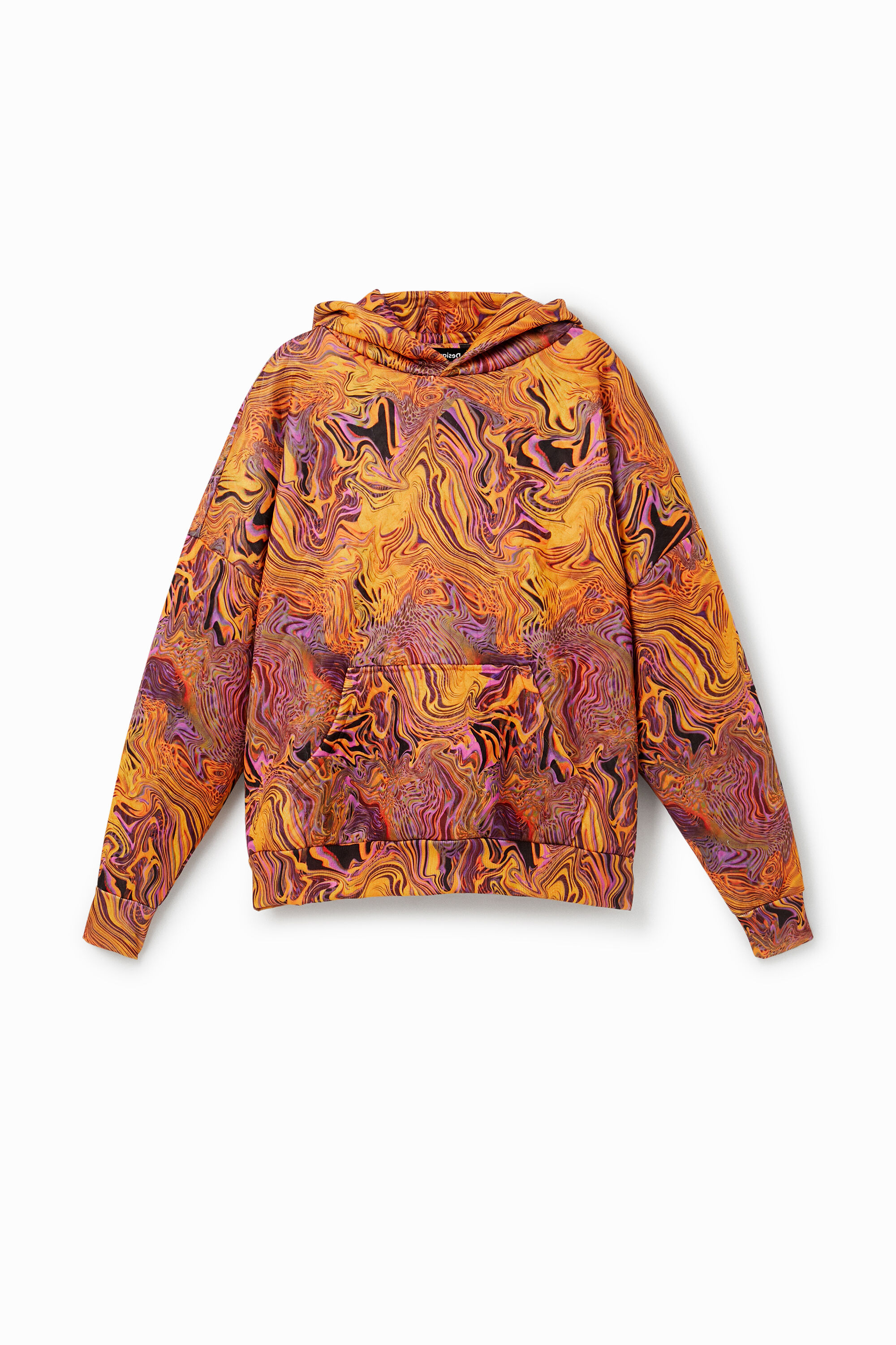 Sudadera unisex efecto marmoleado