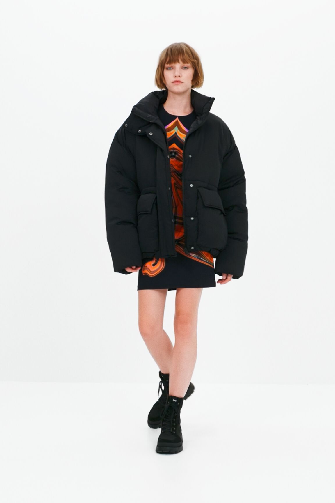 Cazadora padded oversize Mar&iacute;a Escot&eacute;