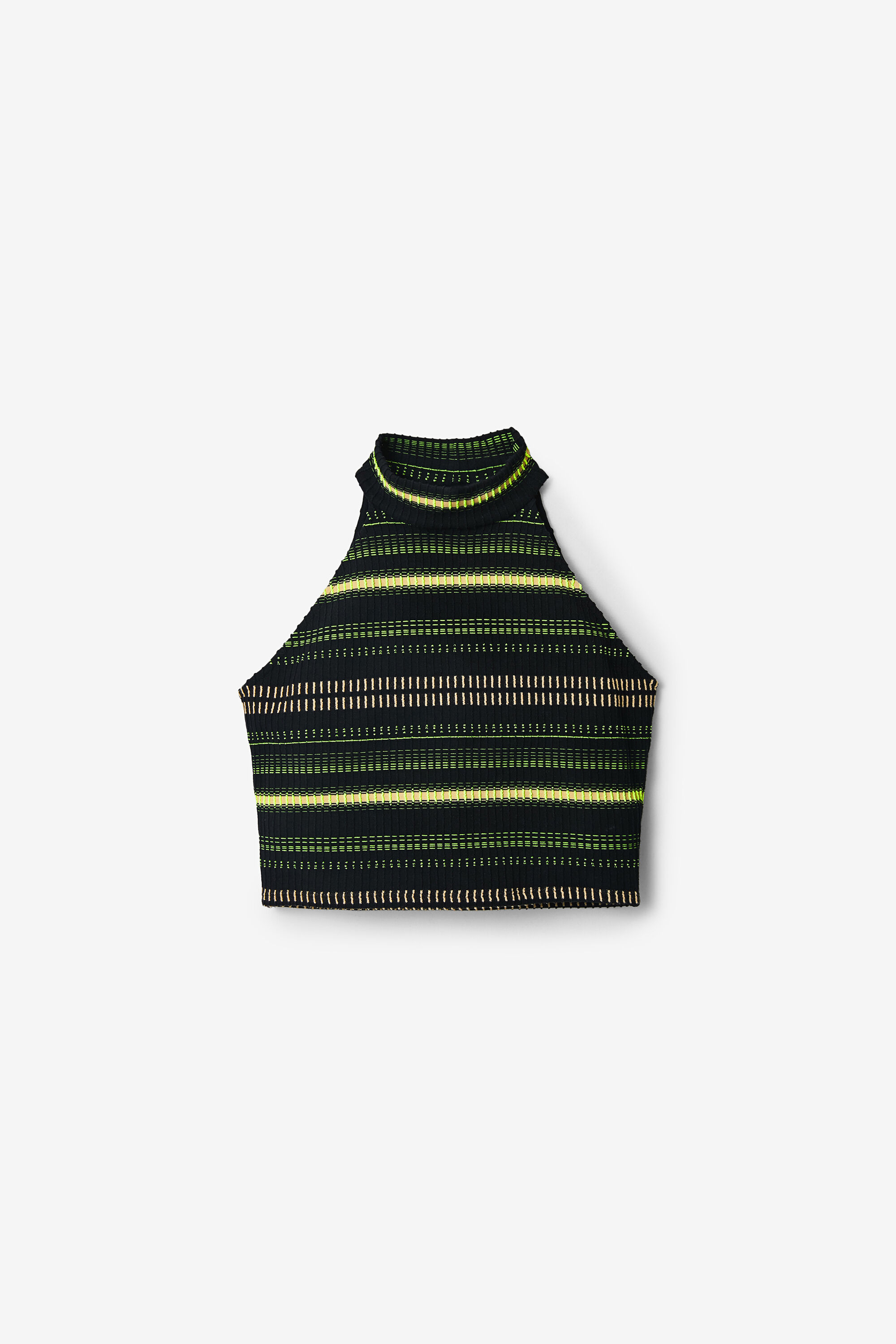 Top cropped rayas