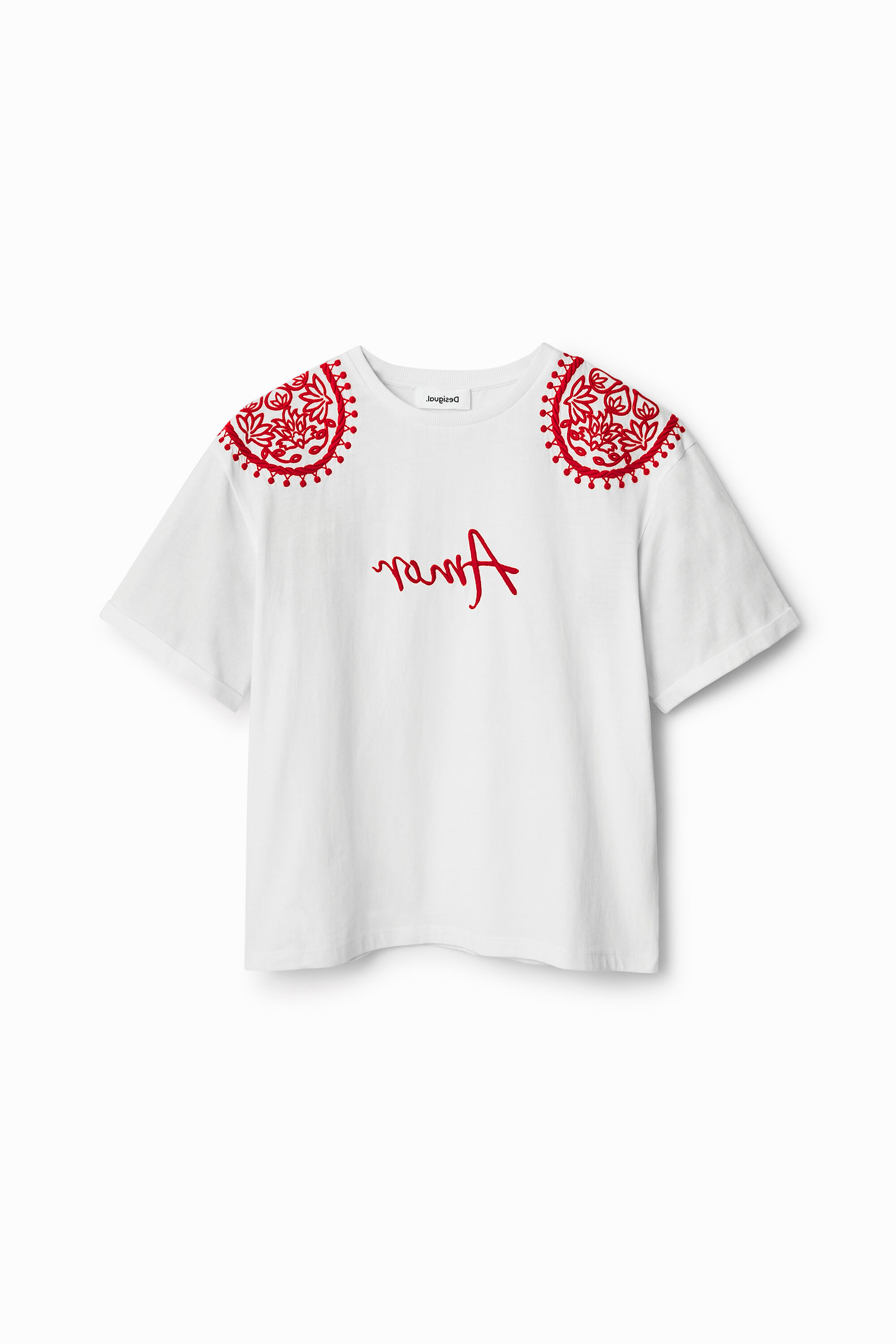 Camiseta bordada Stella Jean