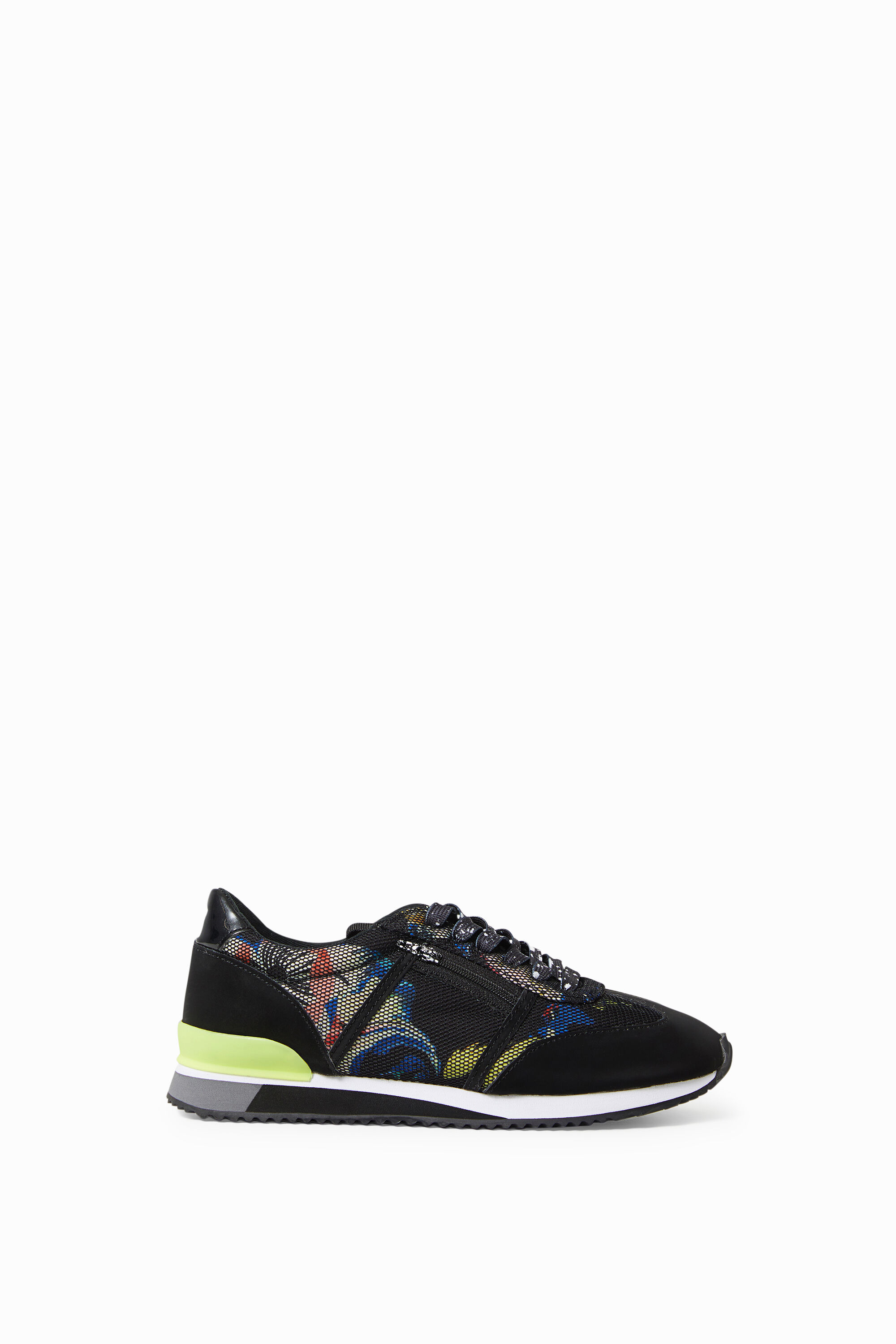 Sneaker retro runner print