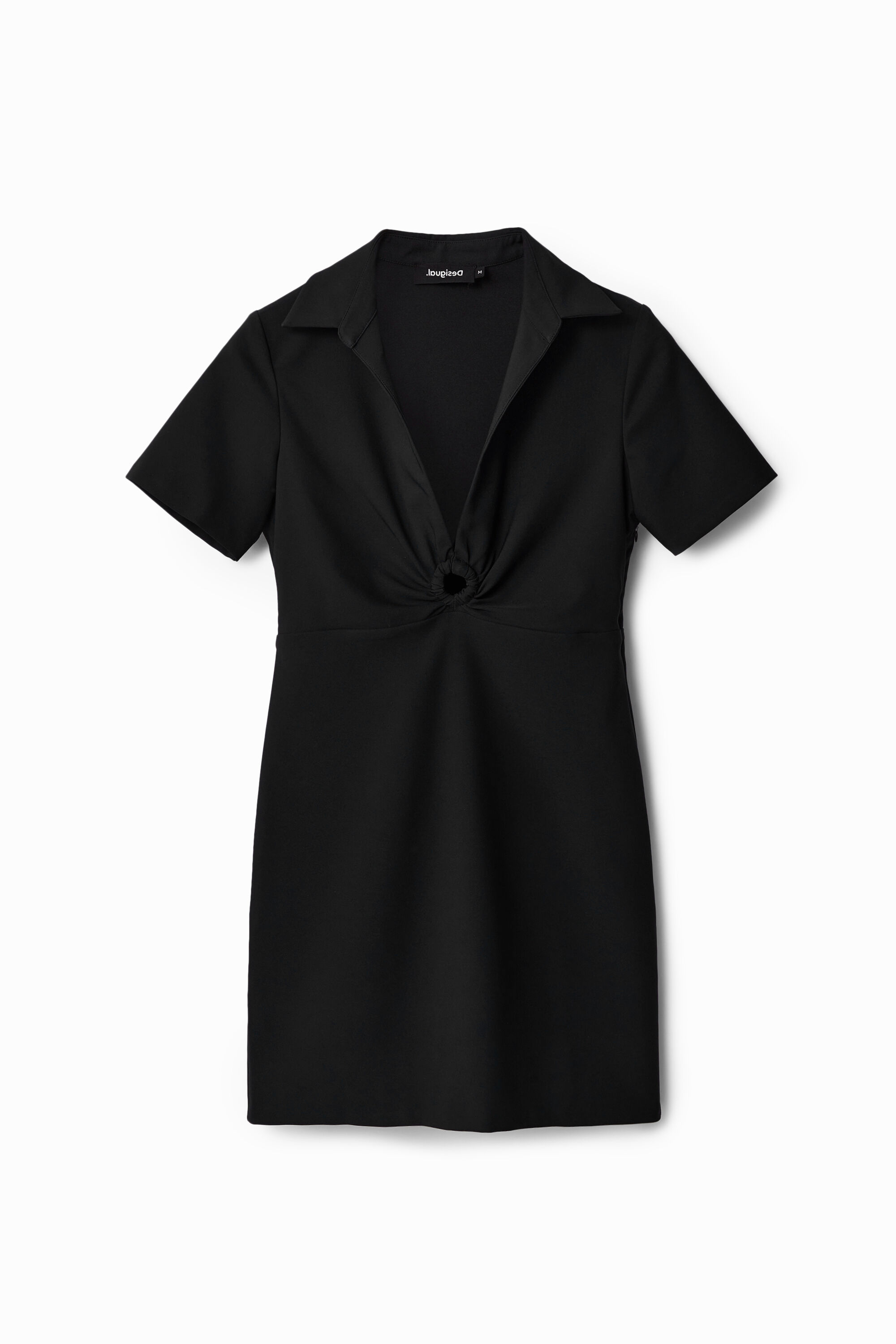 Vestido corto slim retro