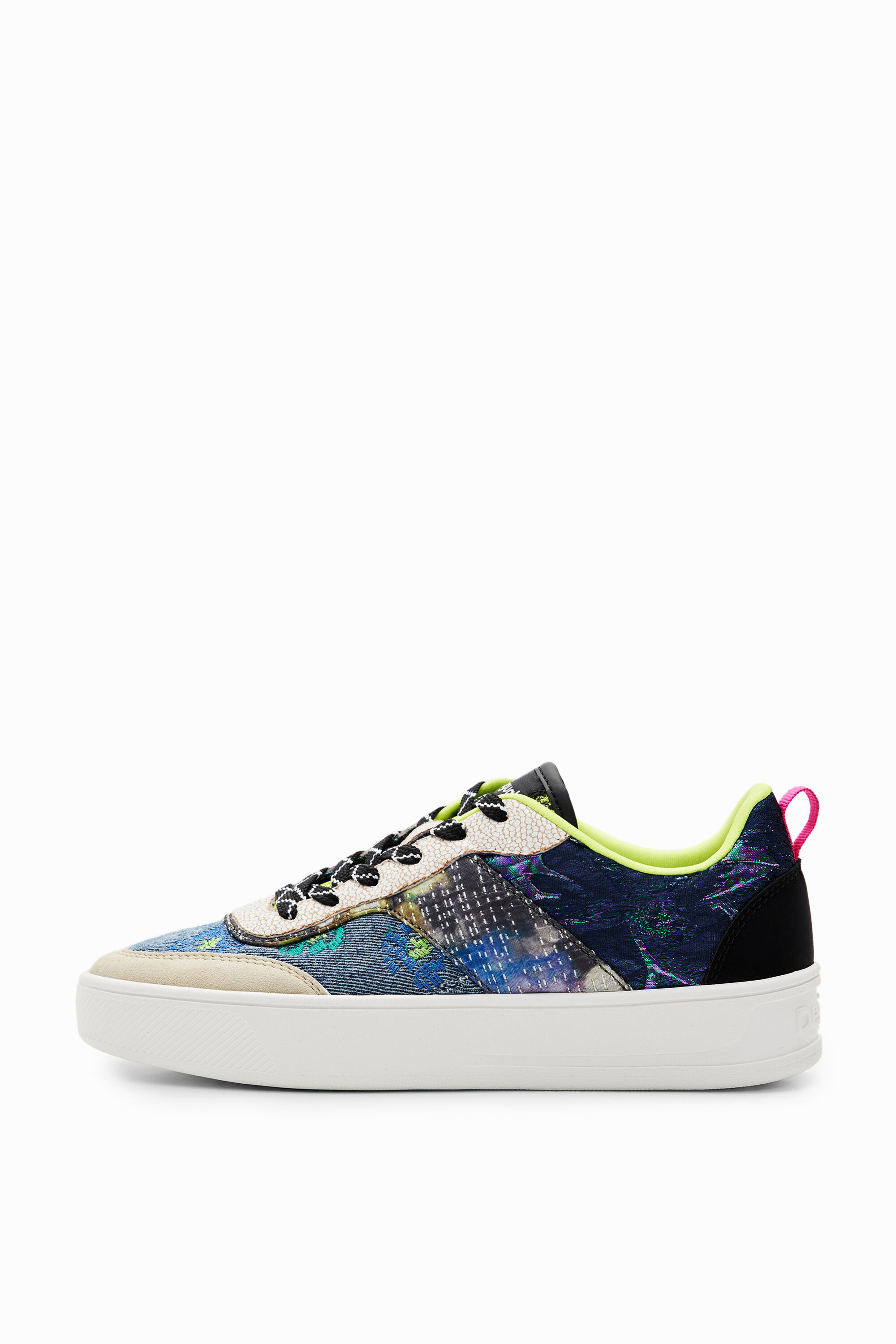 Sneakers plataforma patch