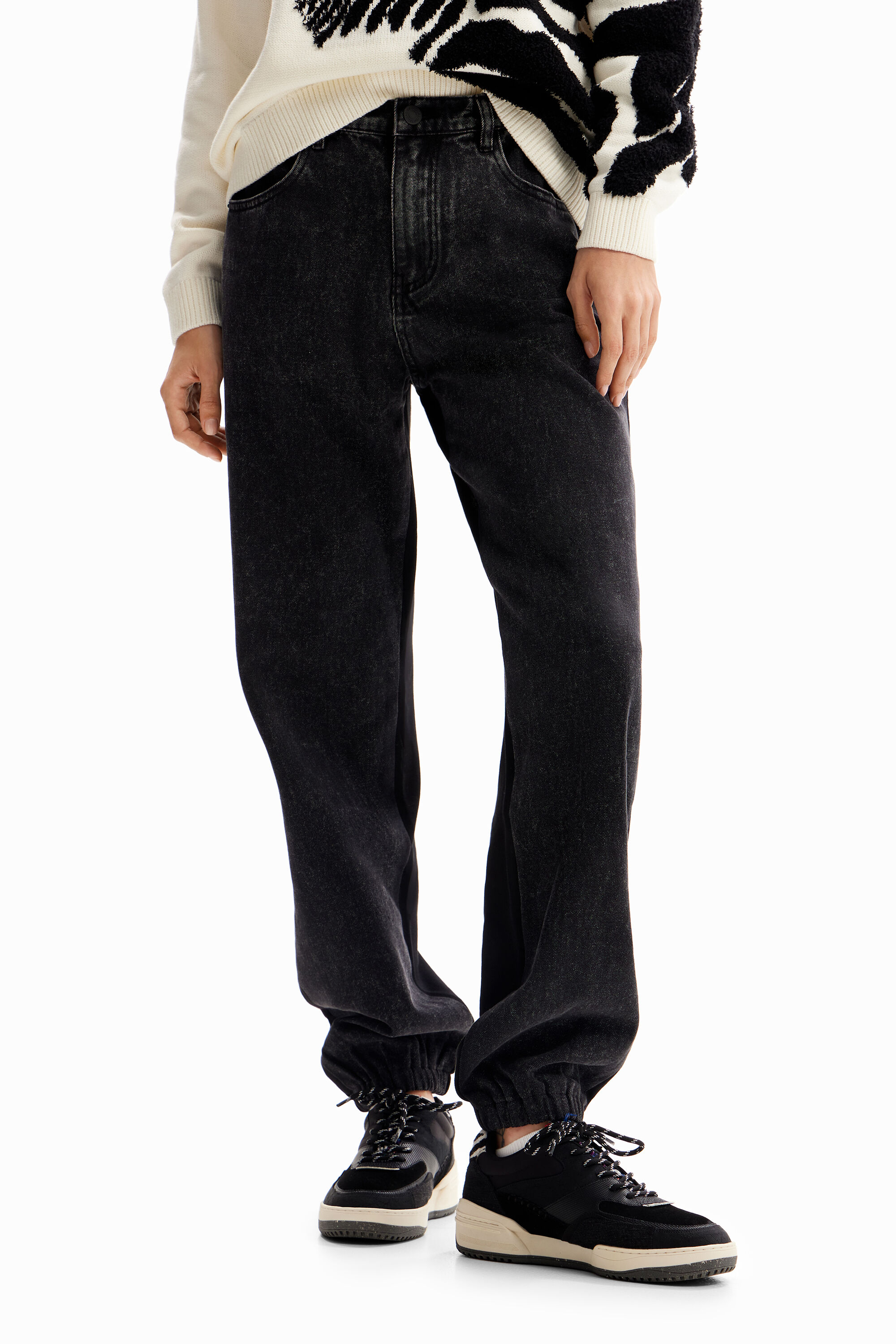Vaqueros Jogger flores
