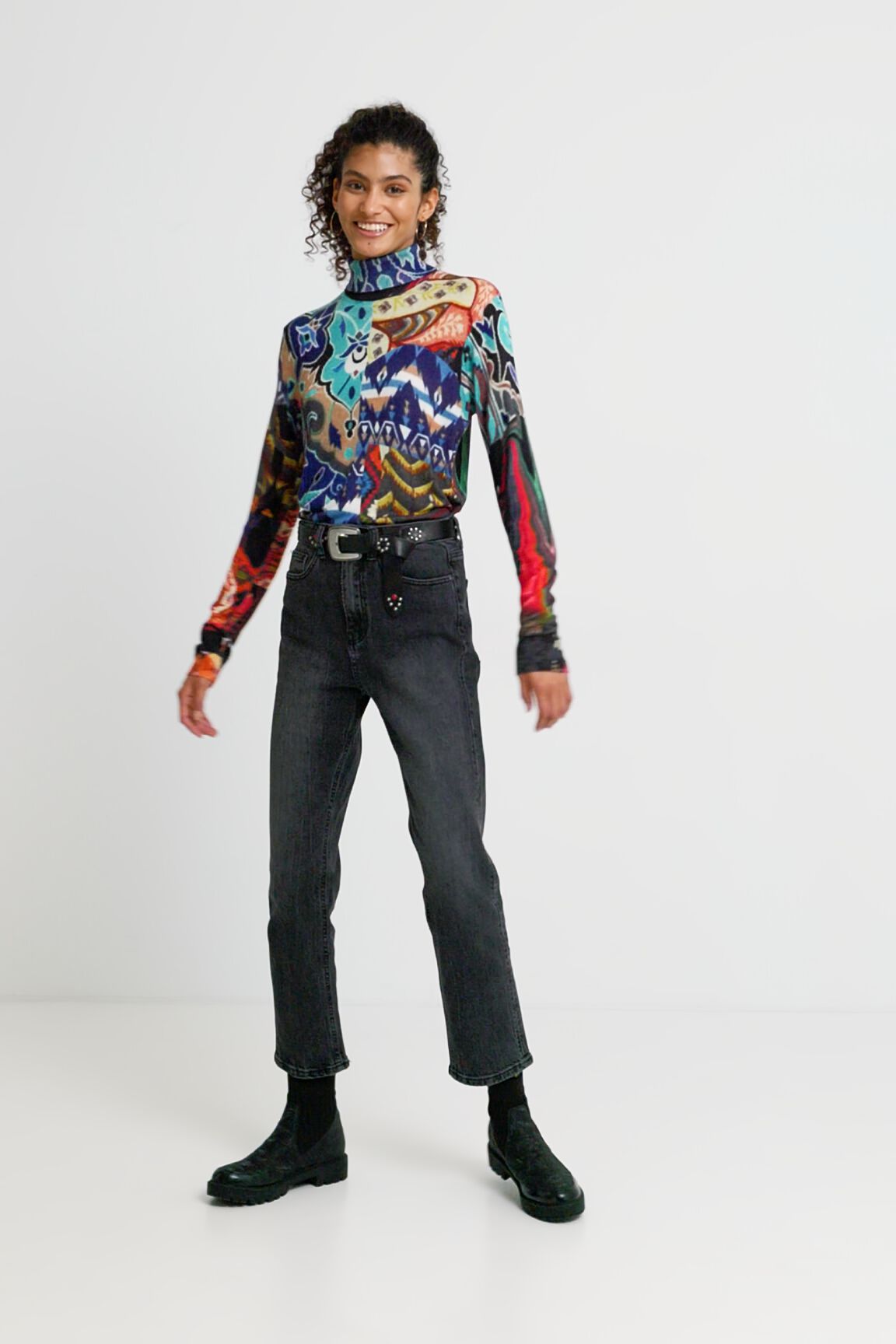 Jersey punto boho