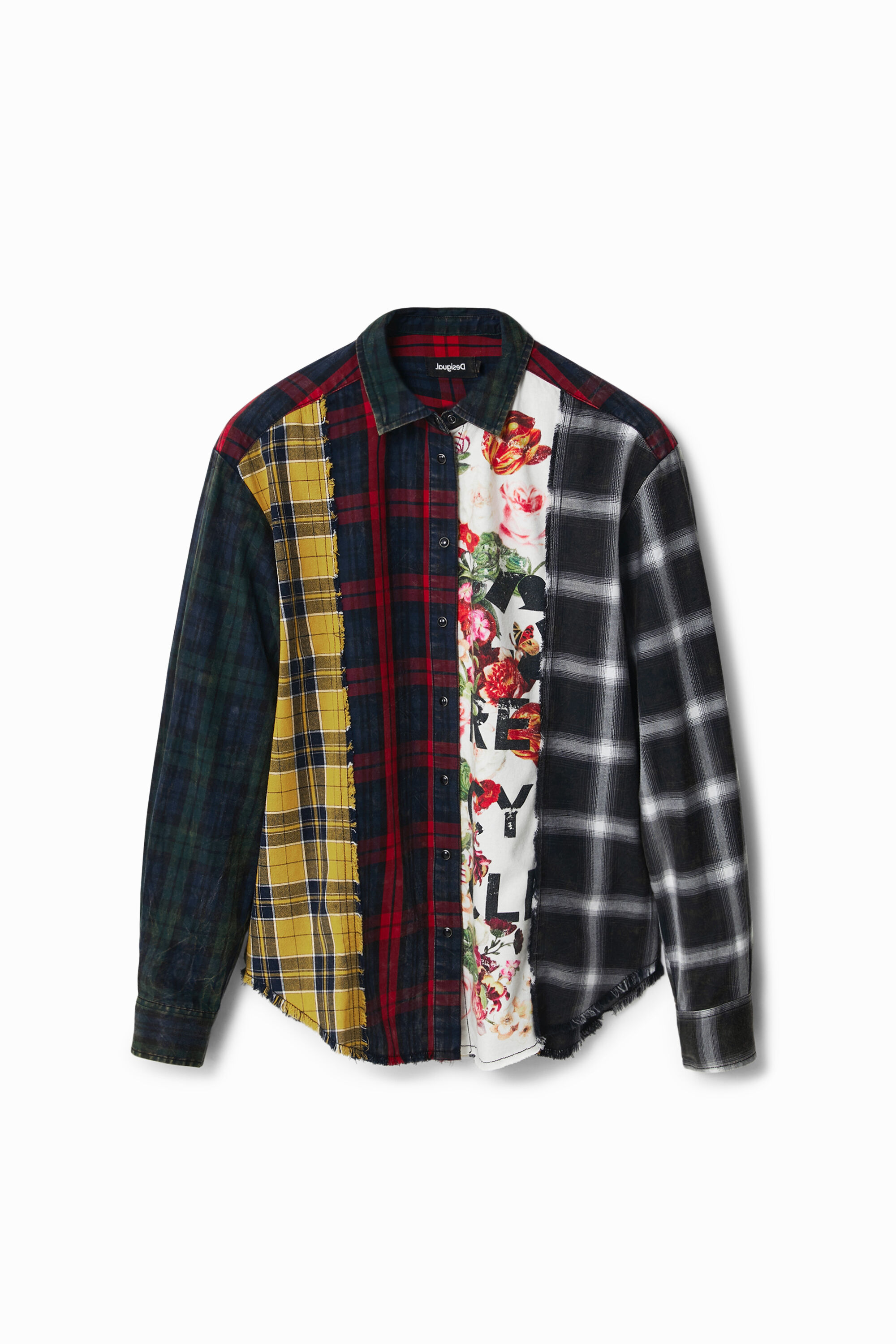 Camisa patchwork