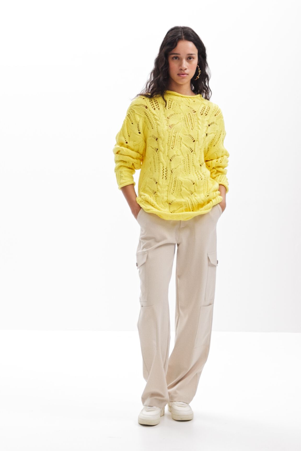 Jersey oversize calados