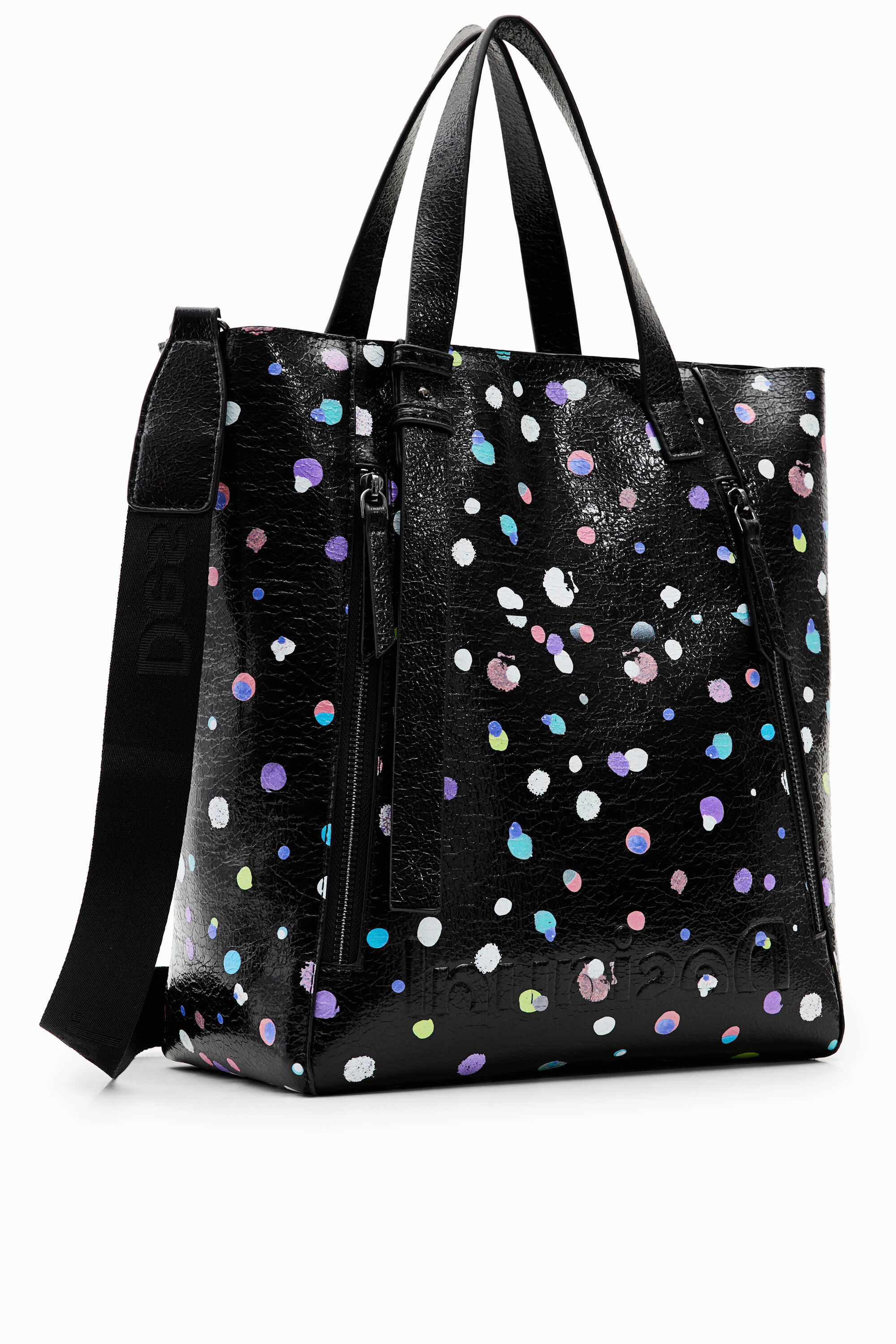 Bolso shopper grande topitos