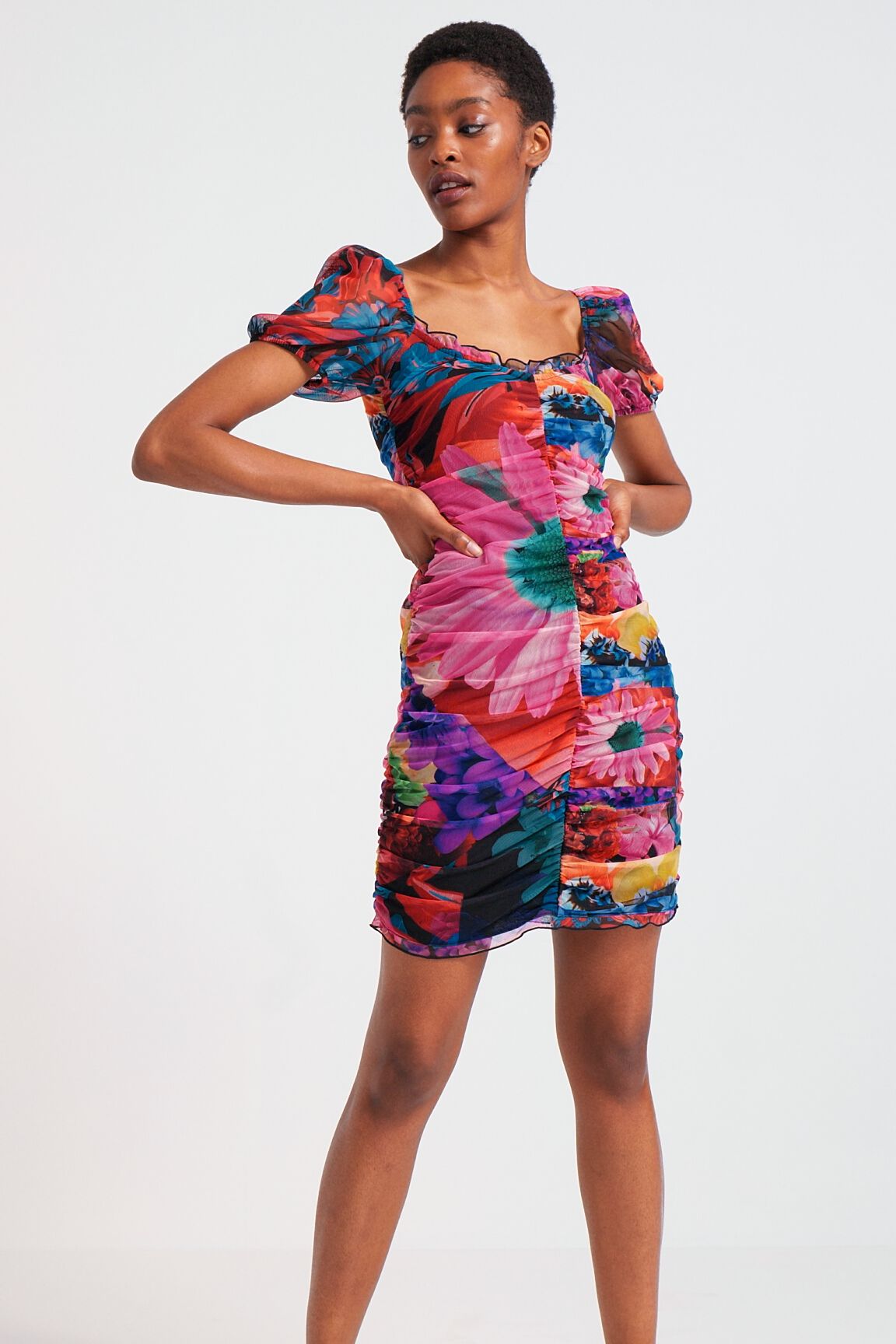 Vestido rushing floral