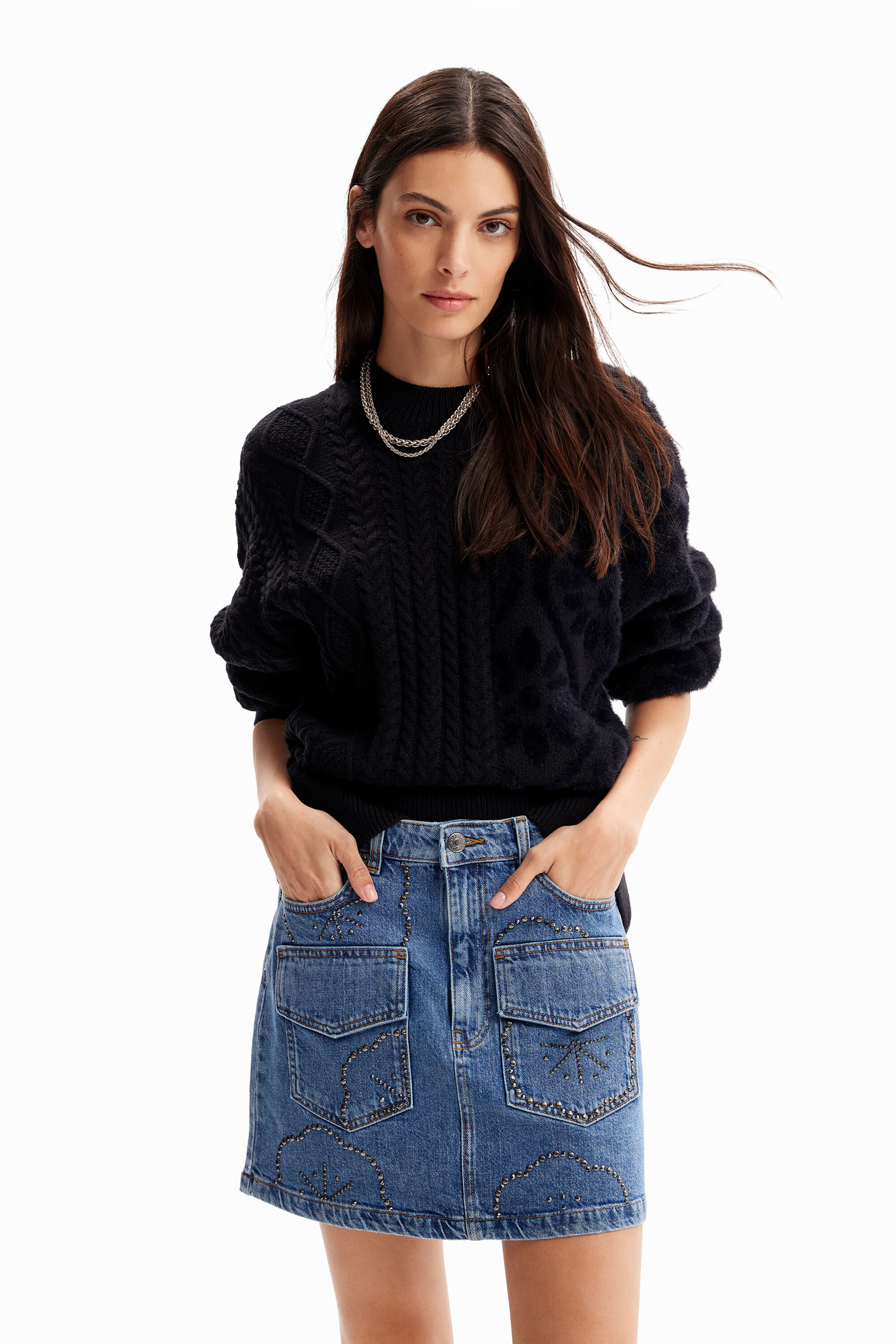 Jersey oversize combinado
