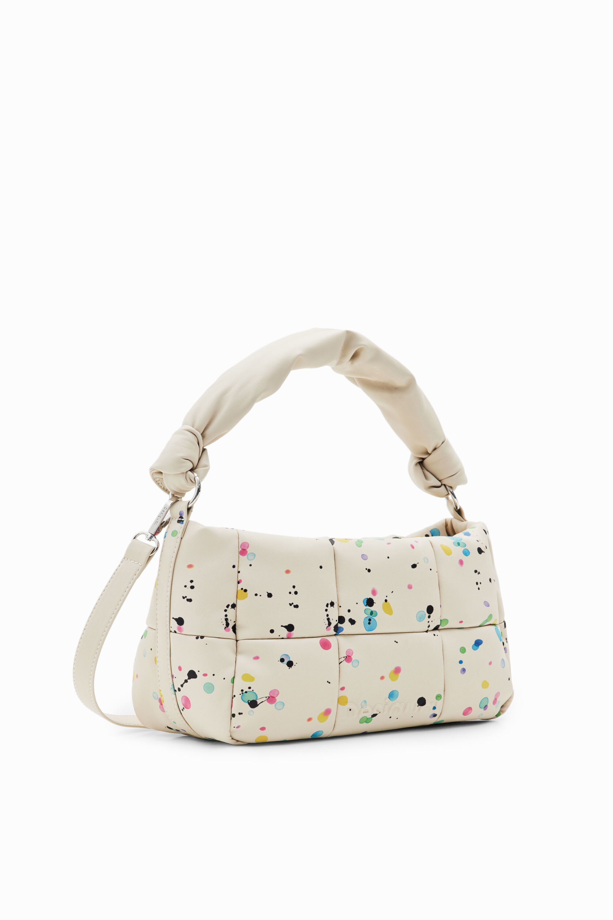 Bolso acolchado gotas