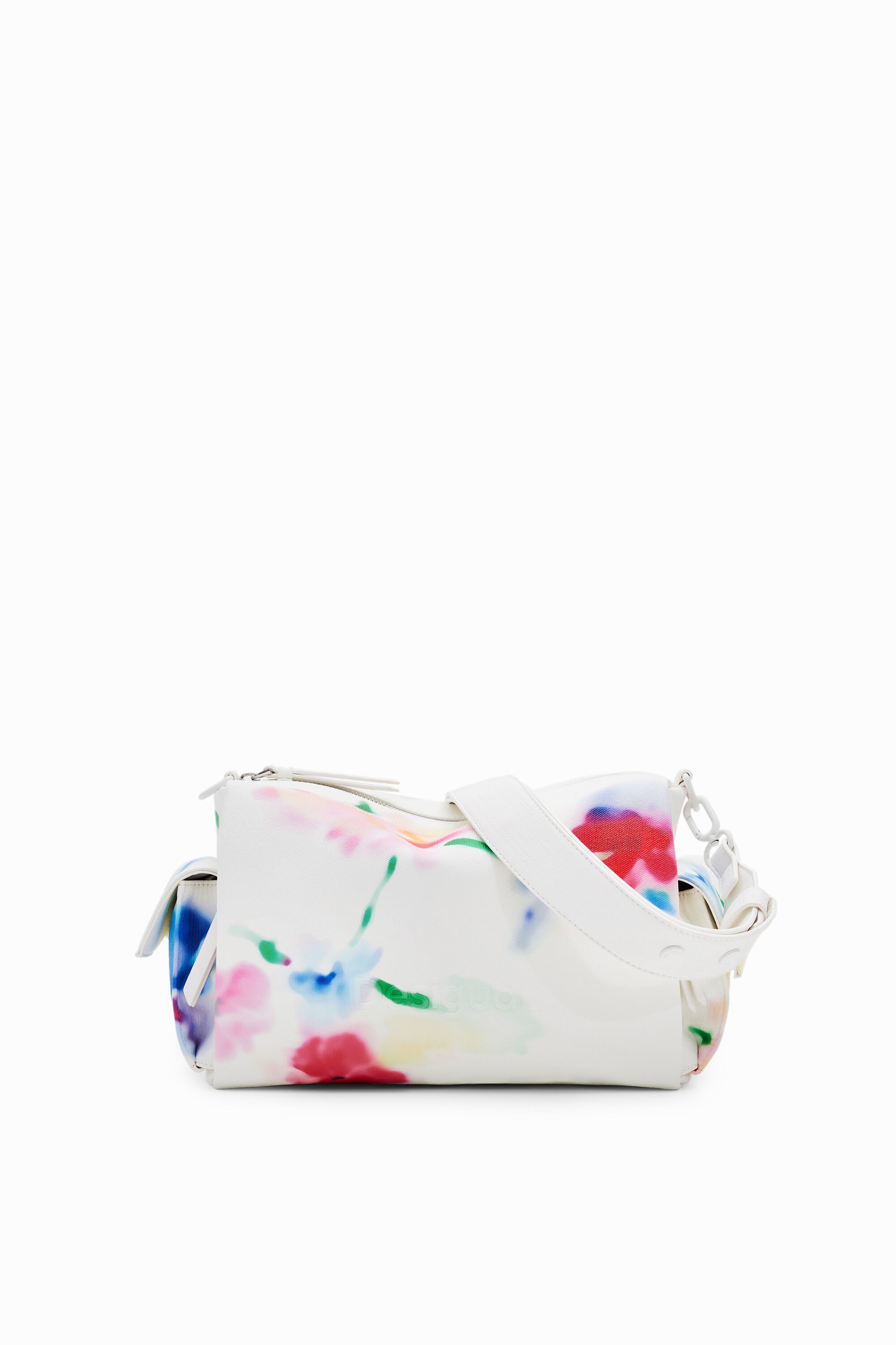 Bolso M flores acuarela