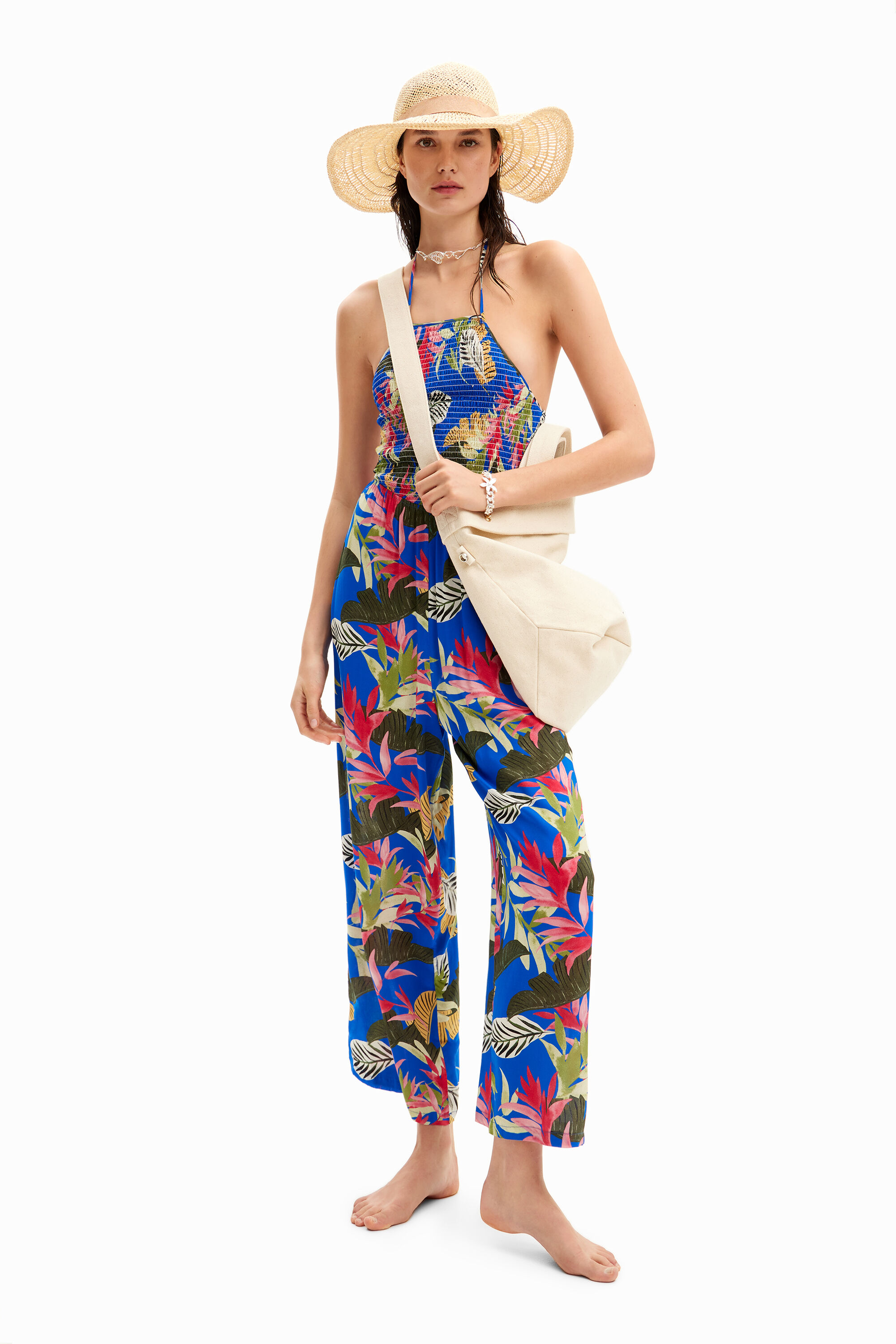 Mono largo halter tropical