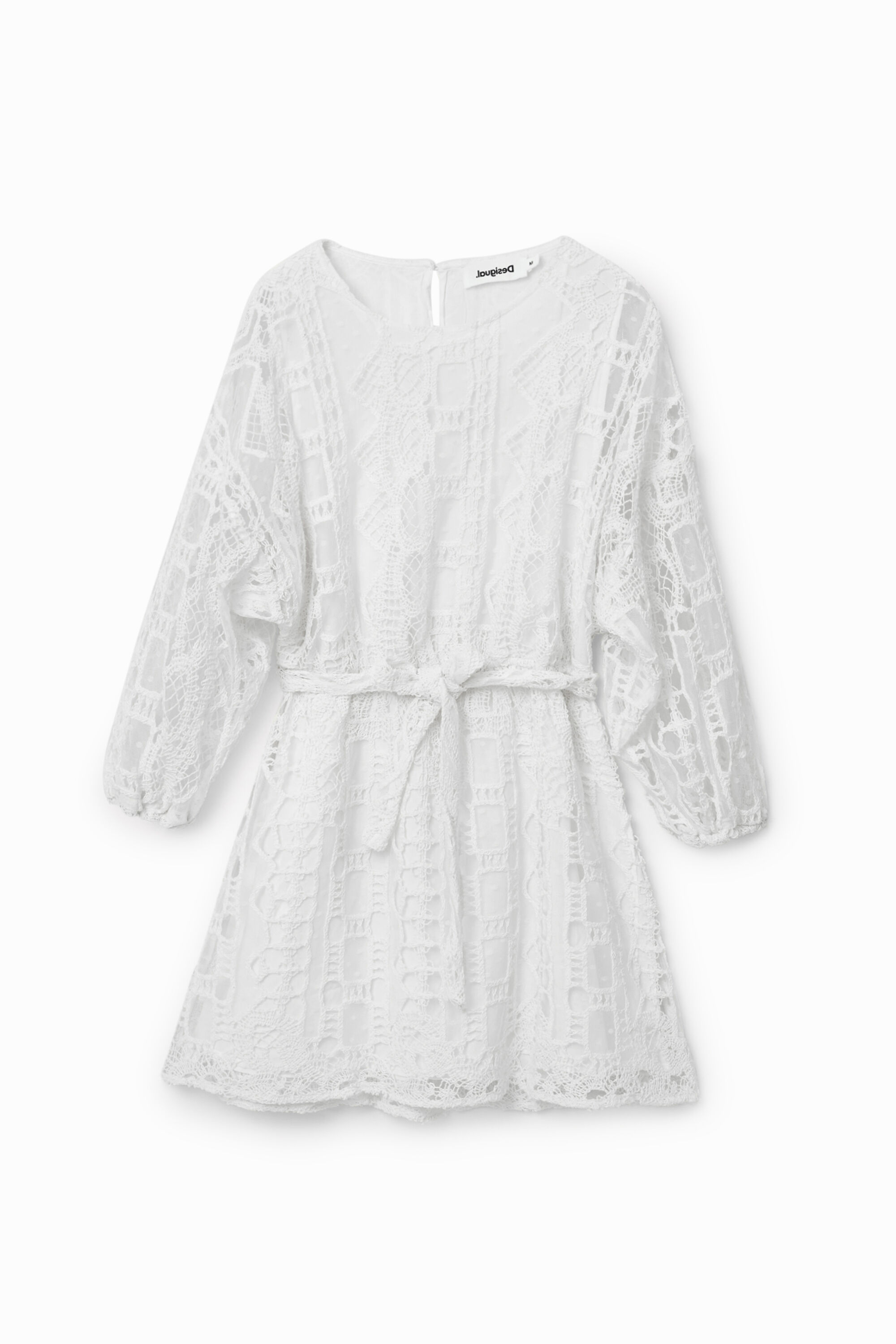 Vestido estilo crochet Johnson Hartig