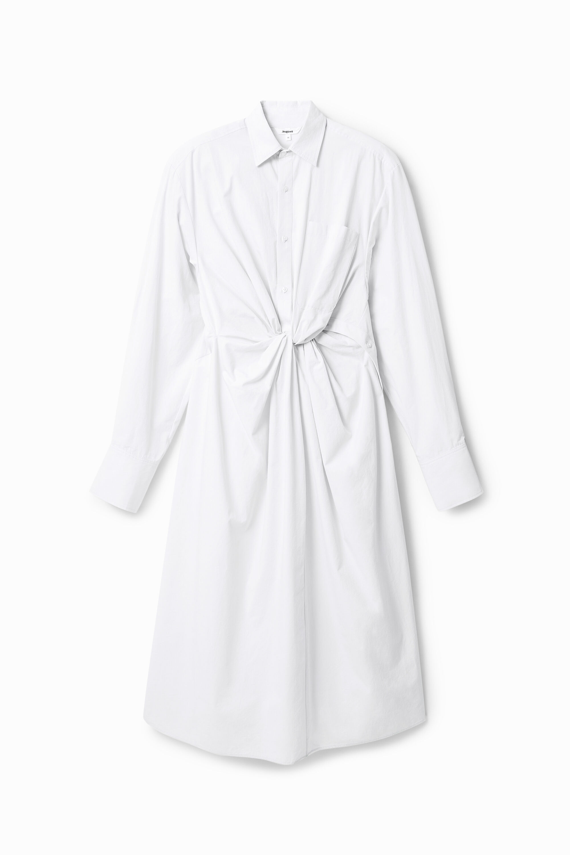 Vestido largo camisero Maitrepierre