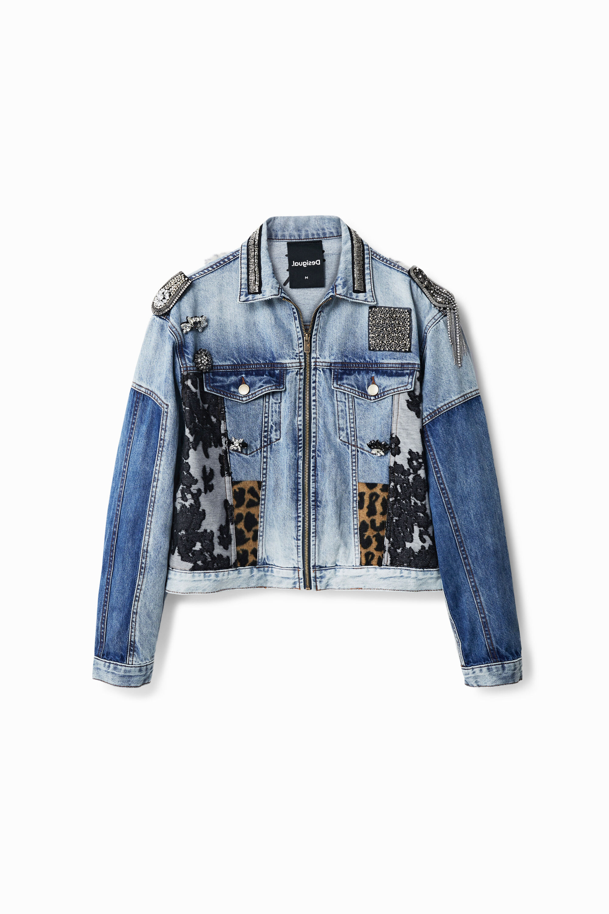 Chaqueta vaquera trucker patch
