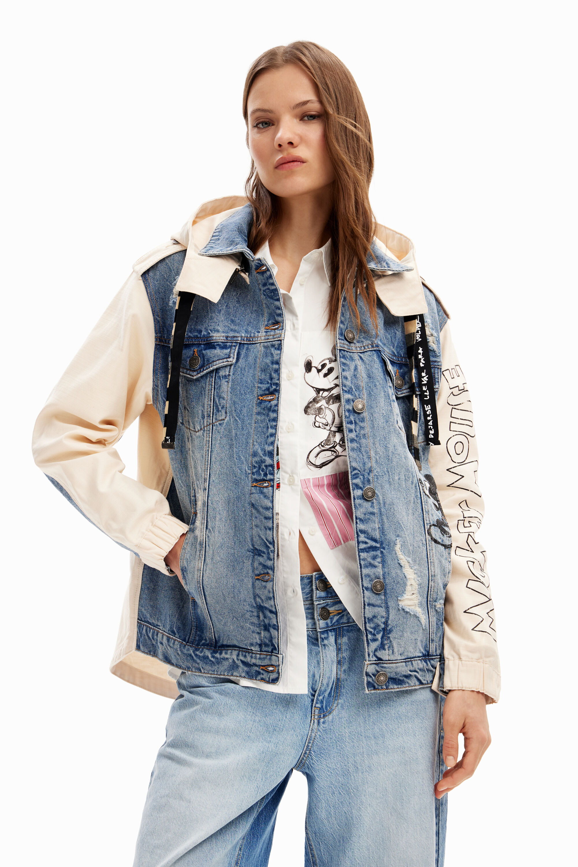Chaqueta parka Mickey Mouse