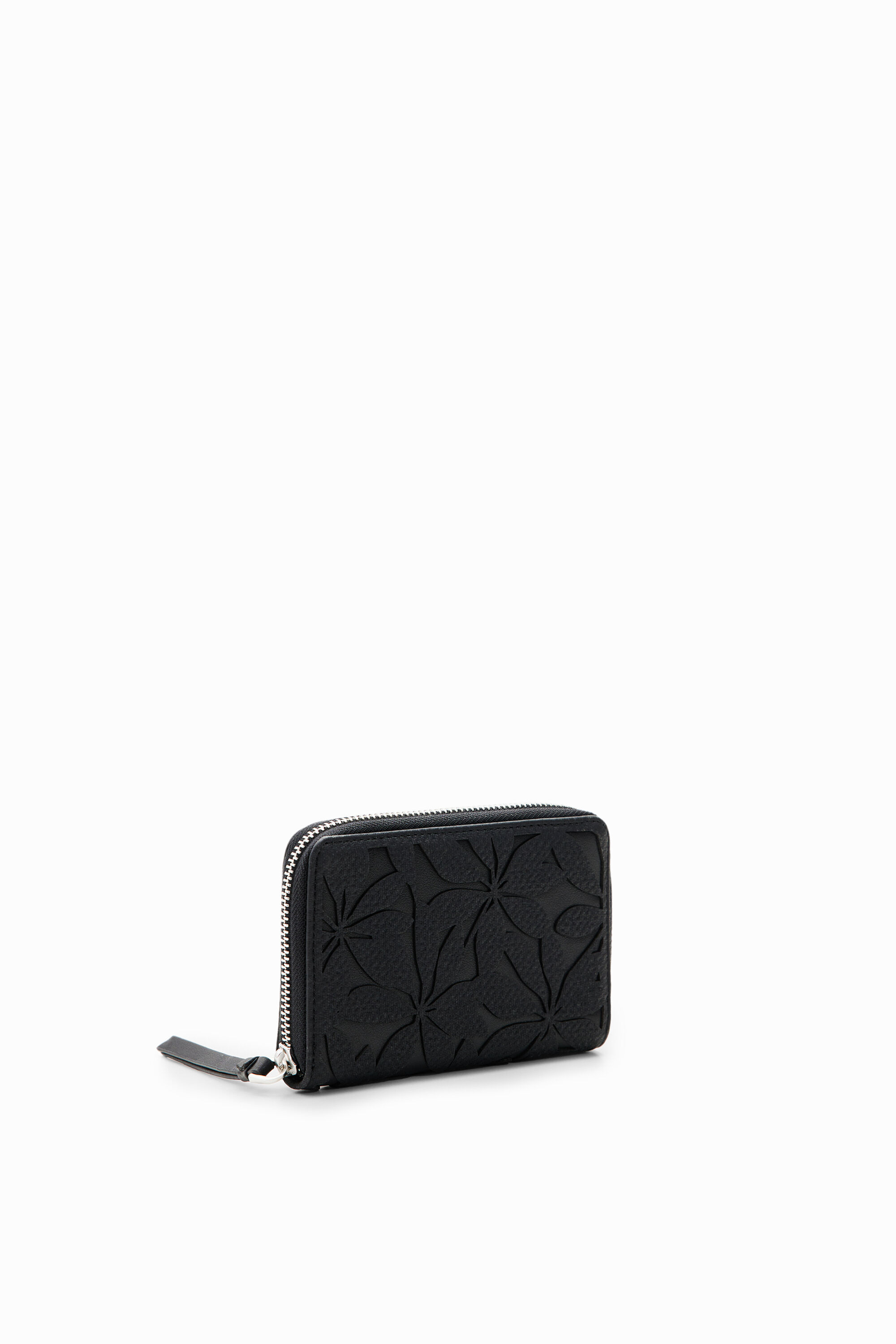 Cartera peque&ntilde;a flores troqueladas