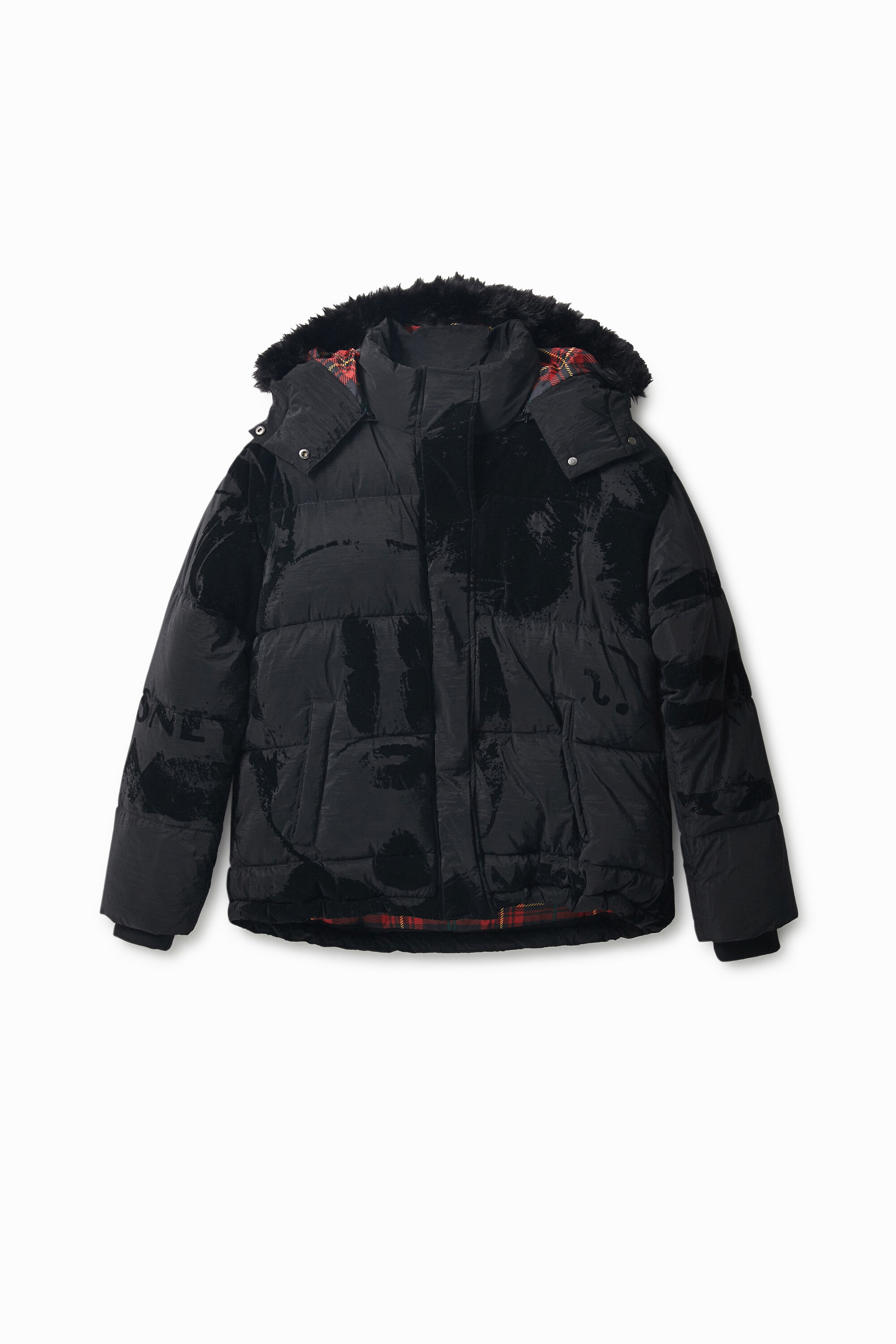 Chaqueta acolchada ilustraci&oacute;n