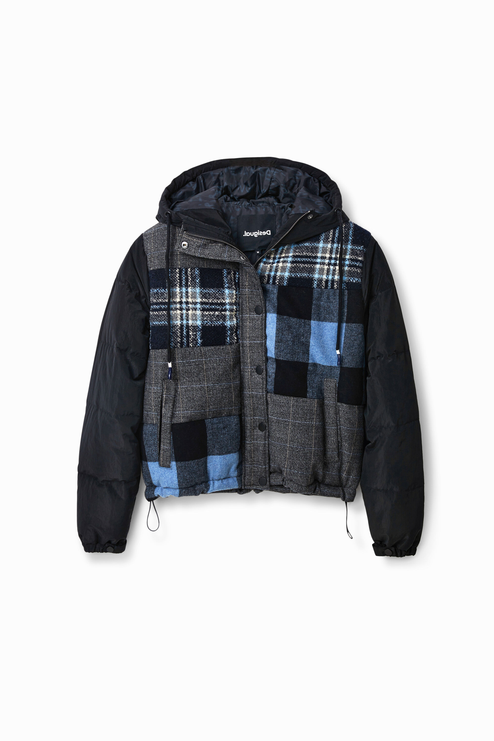 Chaqueta corta padded patch