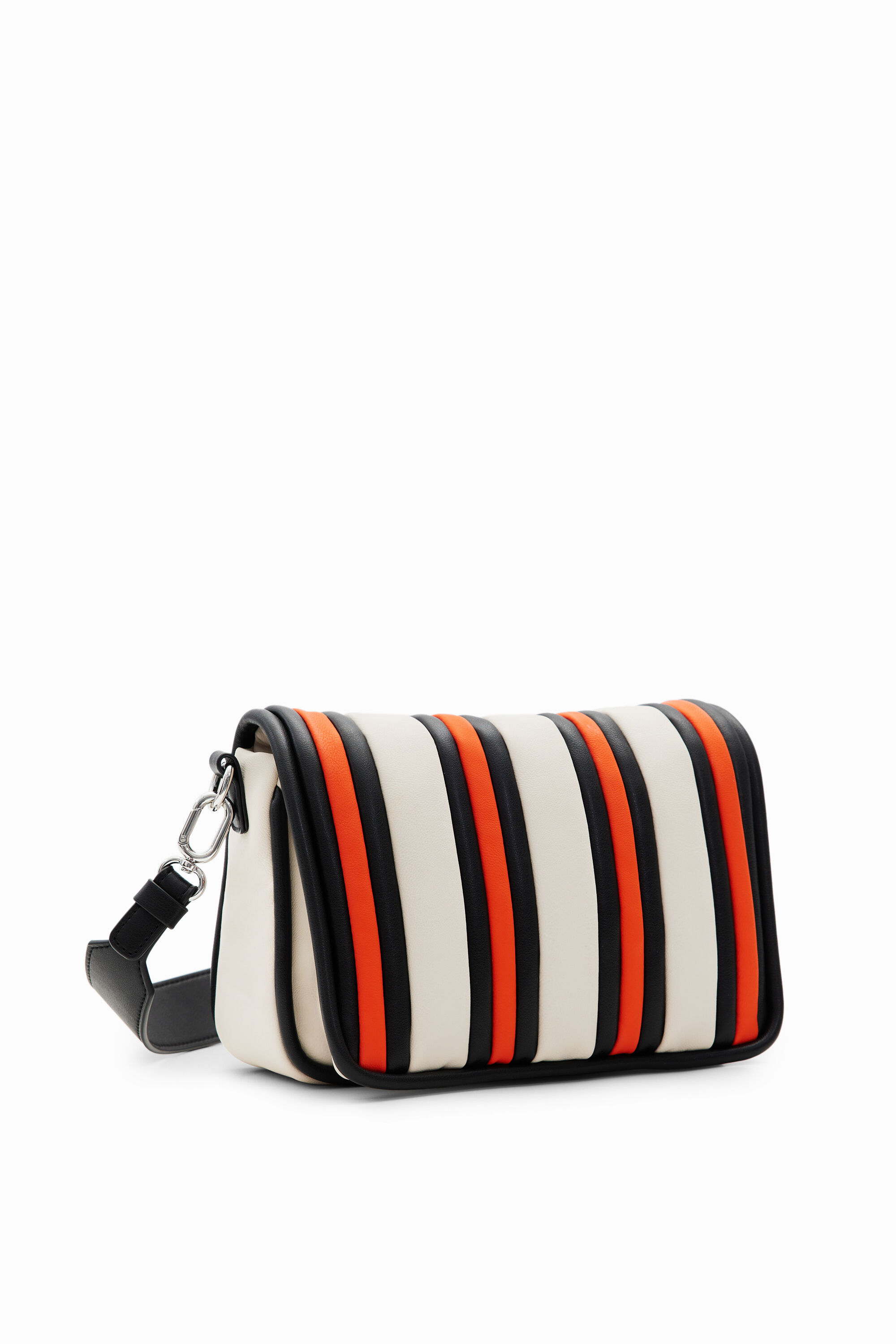 Bandolera S acolchada rayas