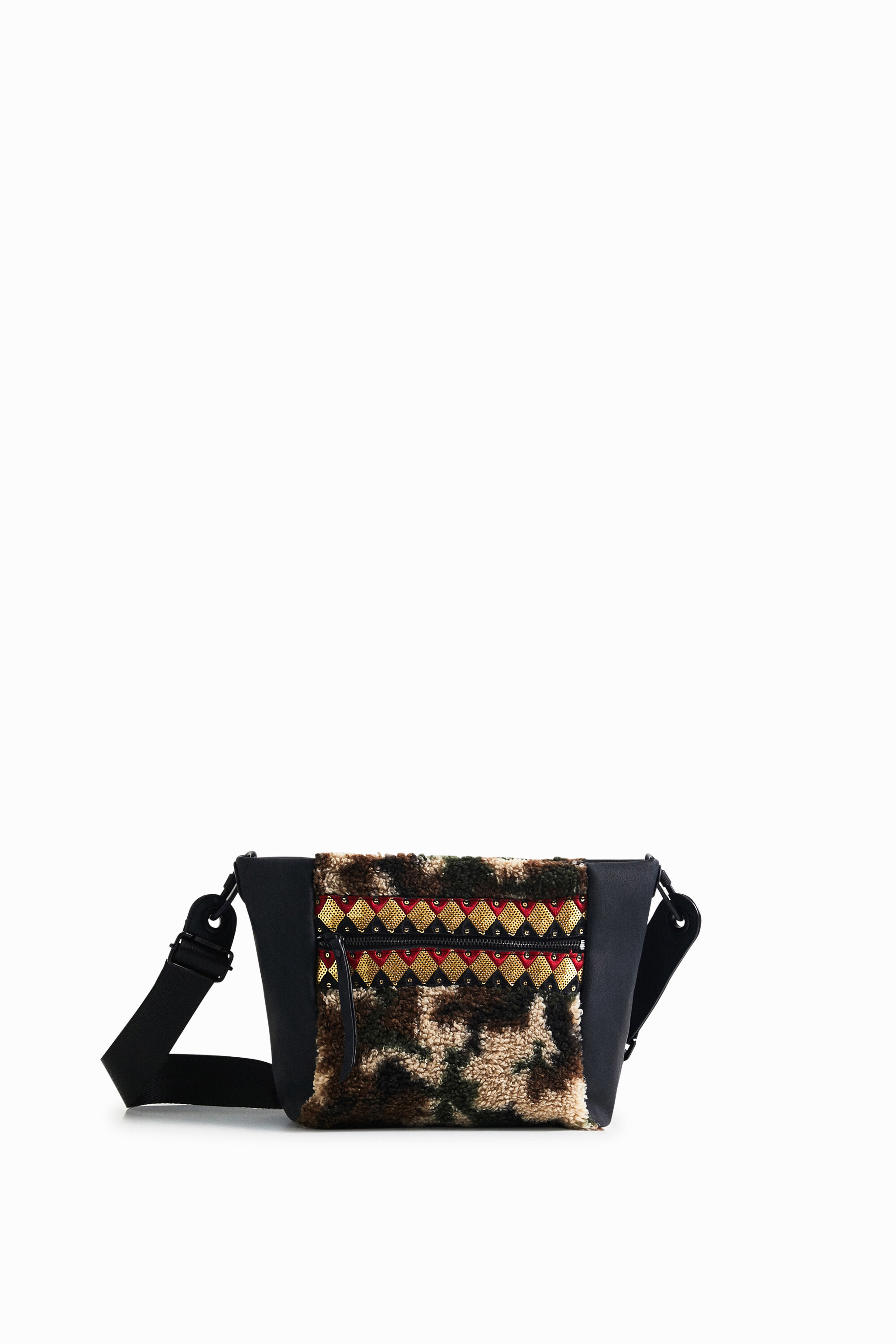Bolso bandolera lana