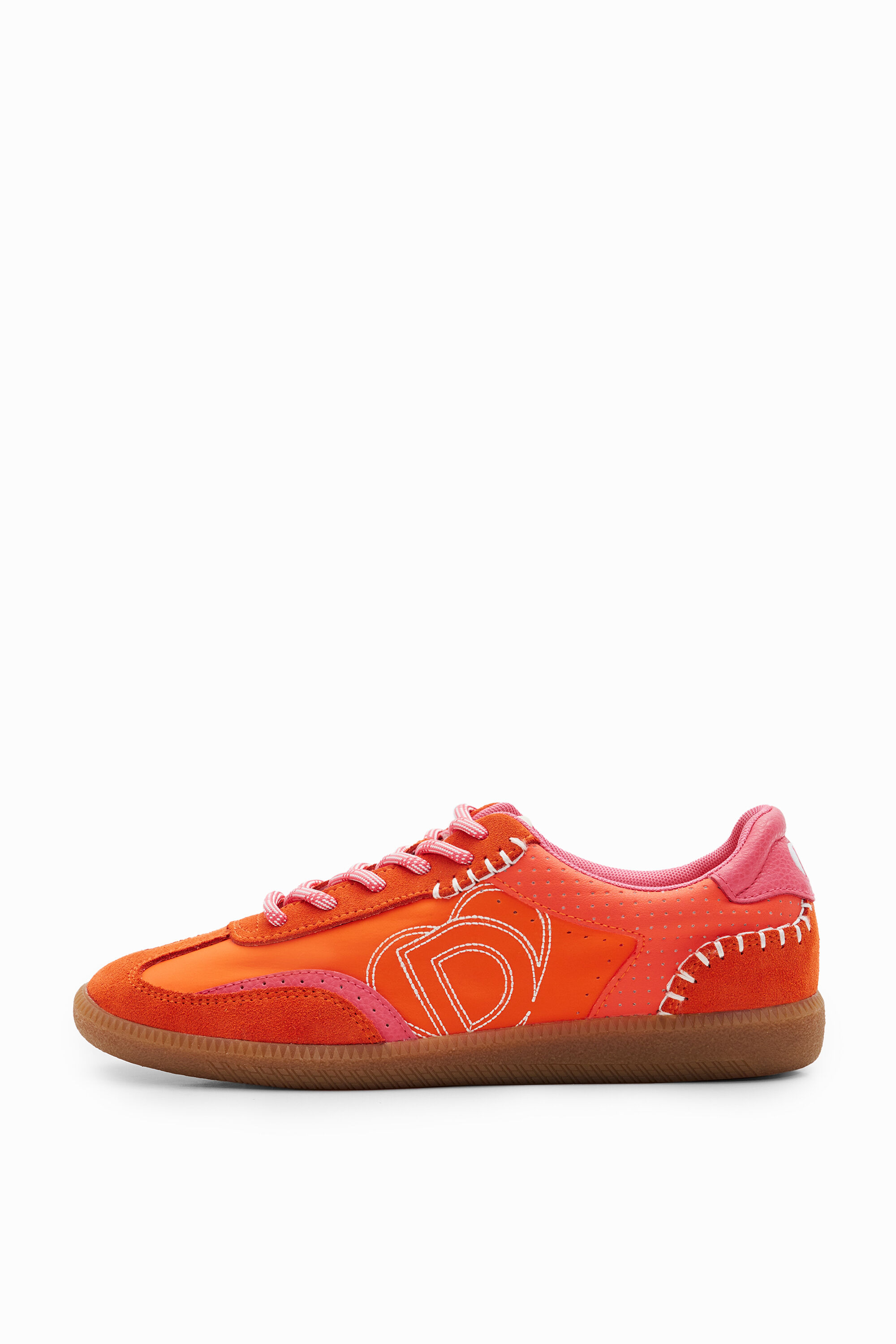 Zapatillas retro serraje
