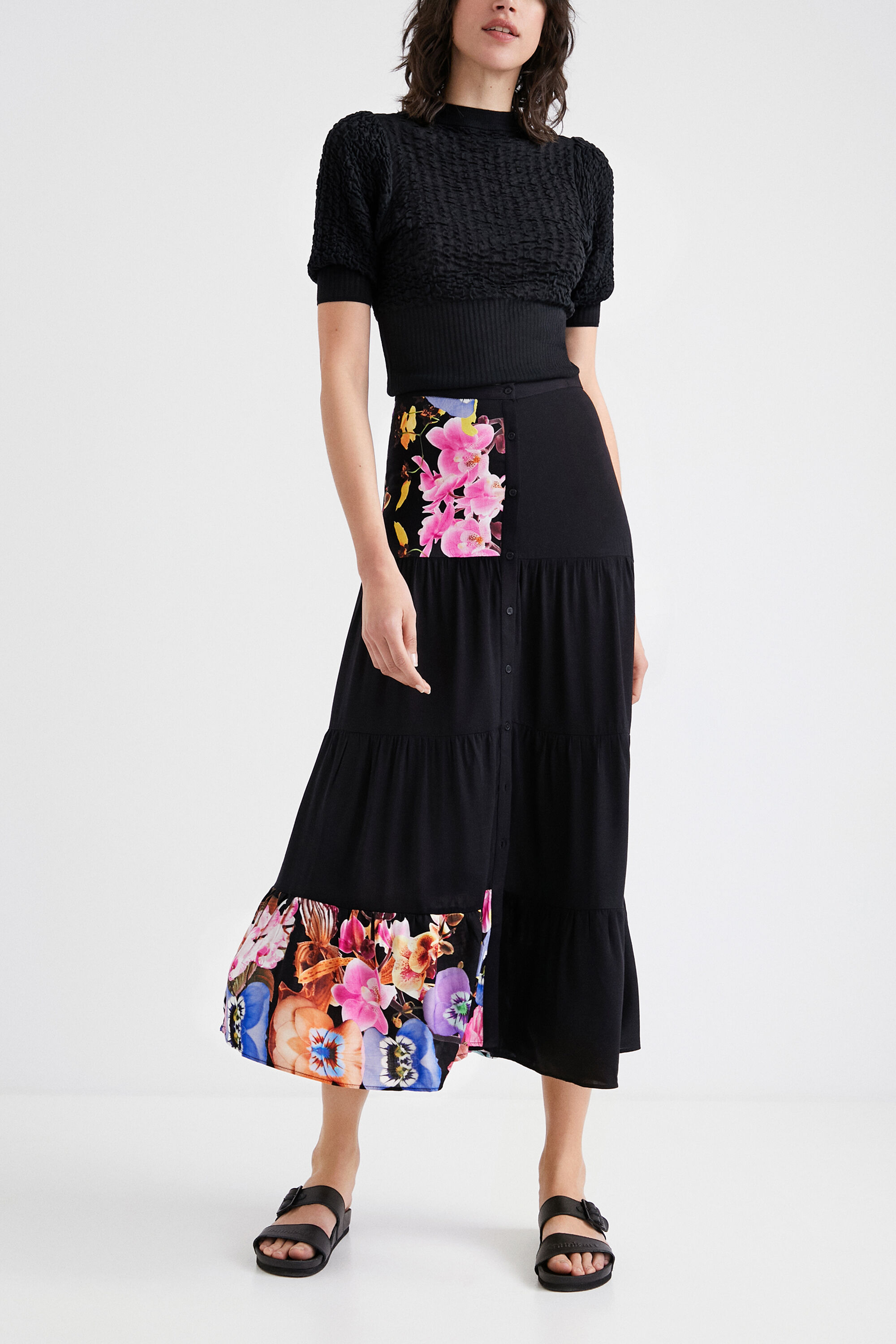Falda larga M. Christian Lacroix
