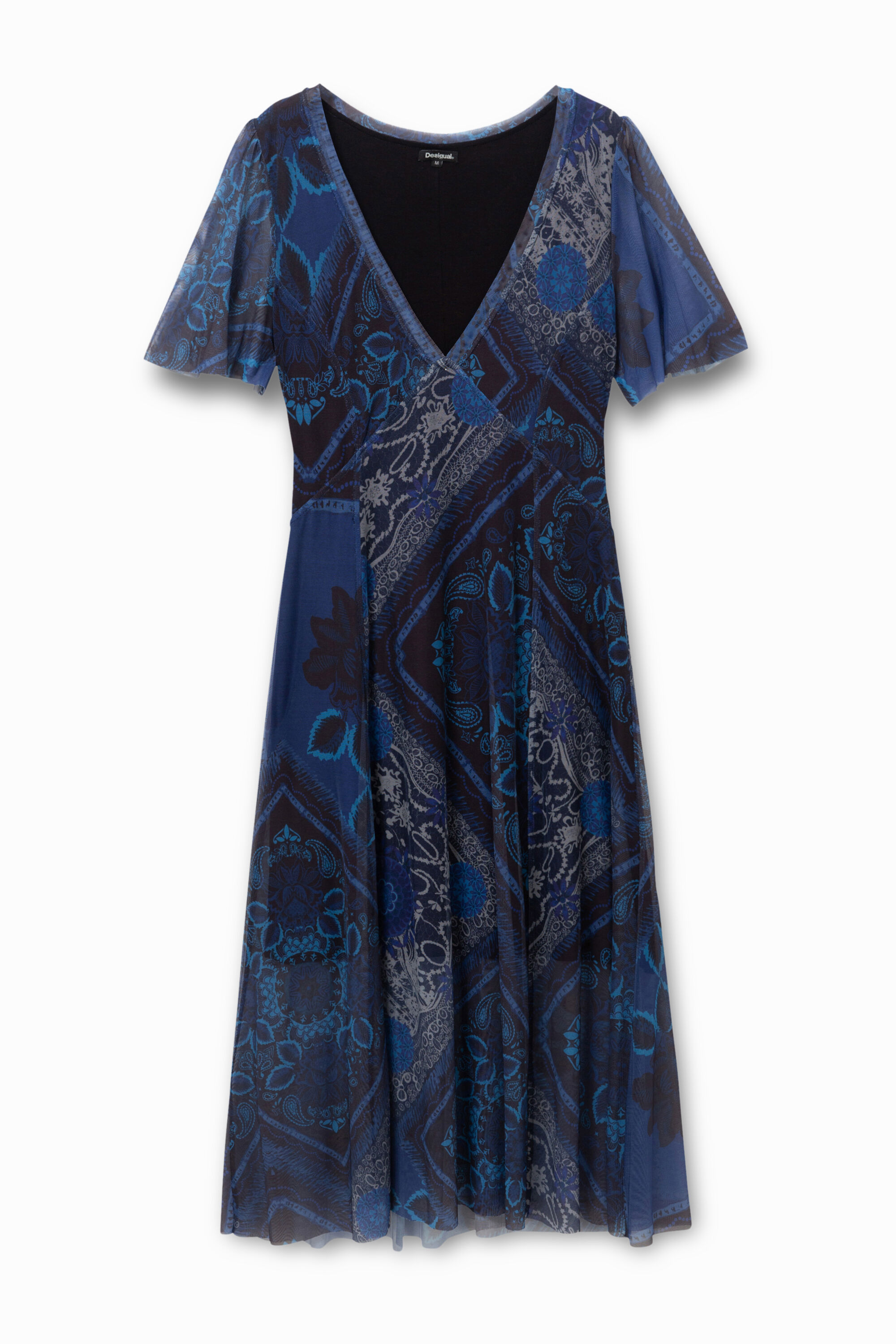 Vestido evas&eacute; doble capa